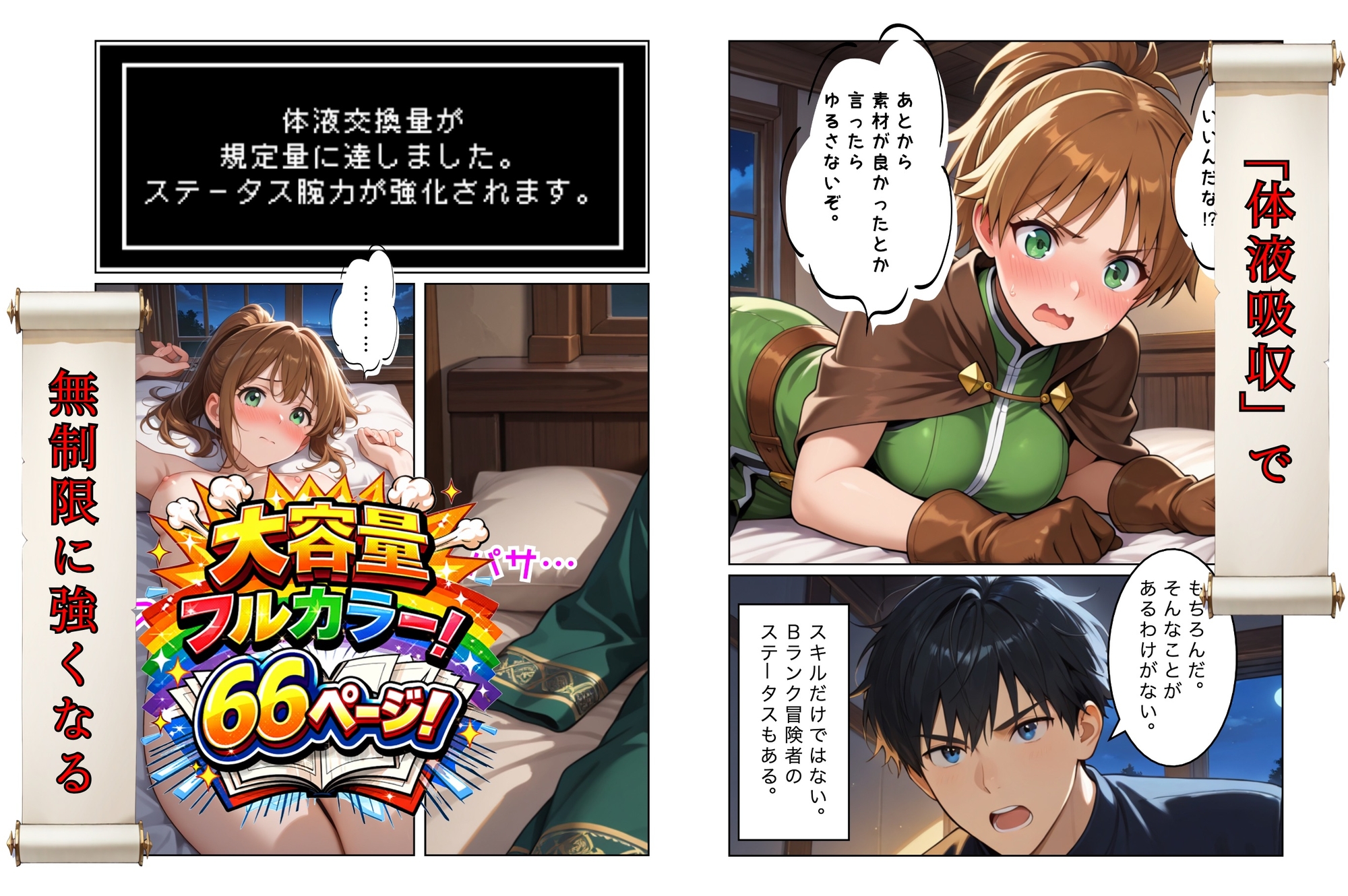 【深淵クロニクル】周囲すべてを見下ろすその能力を手に入れるしかない『勇者選抜で見捨てられた俺のスキル《発汗》実は全能力を奪う《体液吸収》最凶チートでした。【第四話】』6