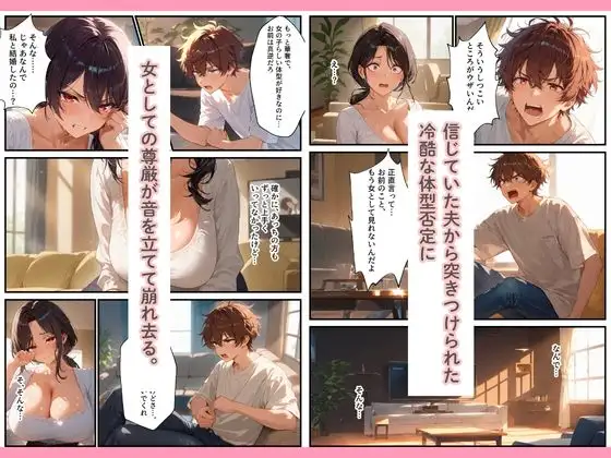 夫に拒絶されたコンプレックス人妻が俺だけの肉便器に堕ちるまで サンプル画像 5