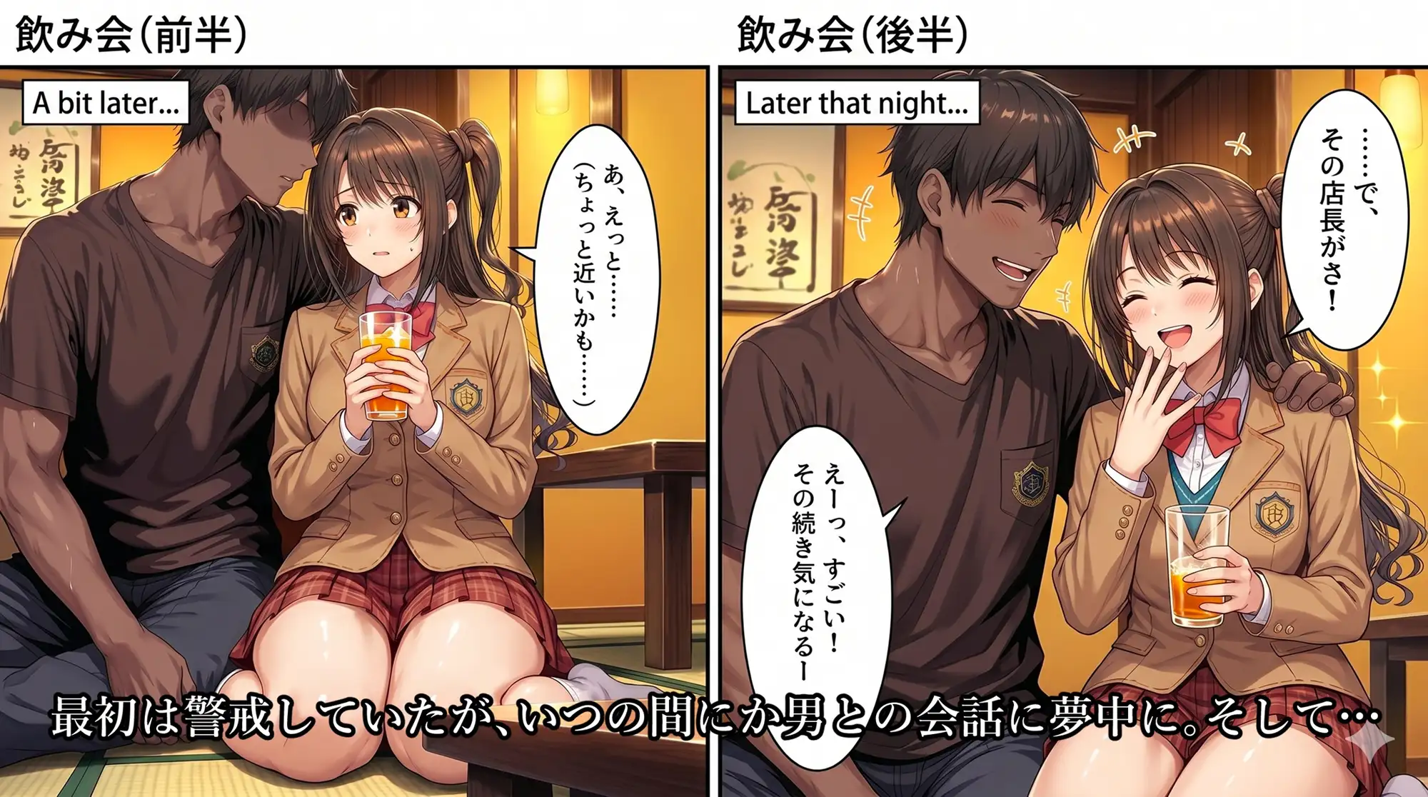 飲み会で喰われるアイドル達 サンプル画像 2