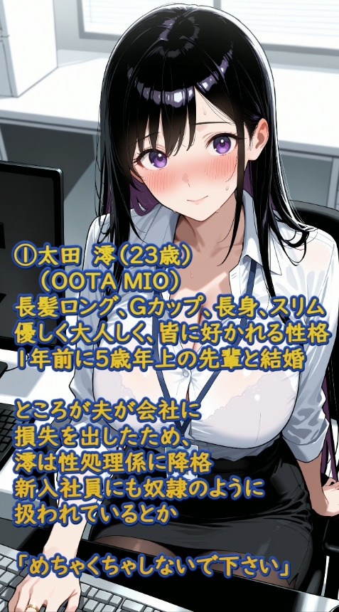 清楚巨乳若妻はNTR性処理係 会社で新入社員に毎日抱かれてます_2