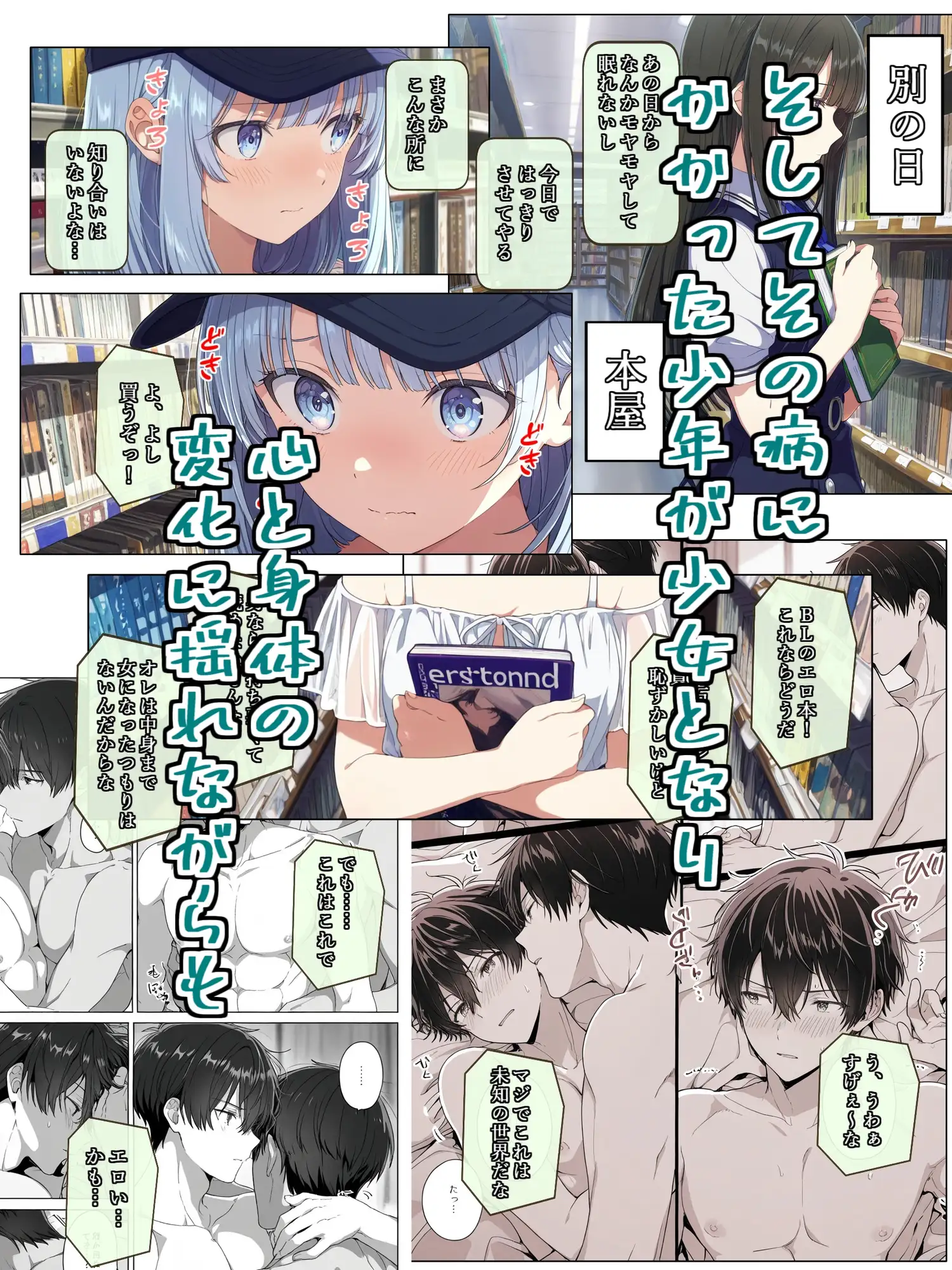 TSしたオレは親友と精神的BLに突入する！? サンプル画像 2