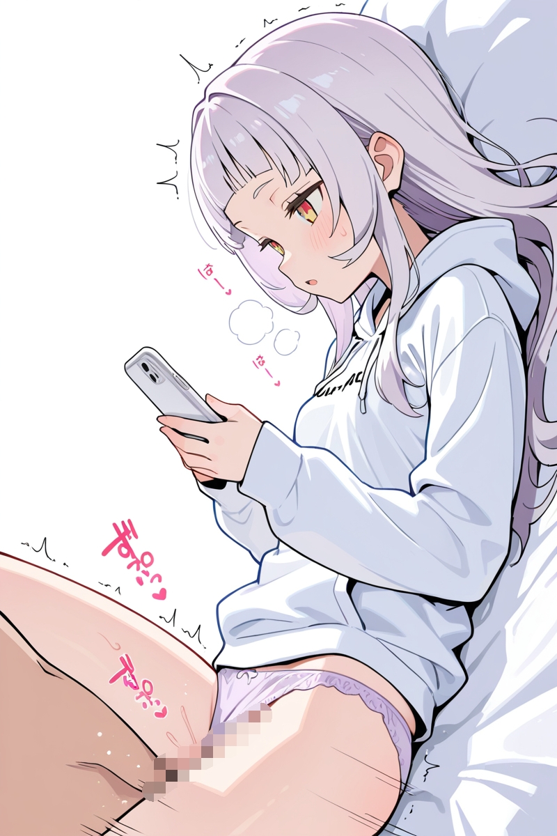 スマホ見ながらプレイするシオンちゃんをわからせるつもりだったけどわからされた_5
