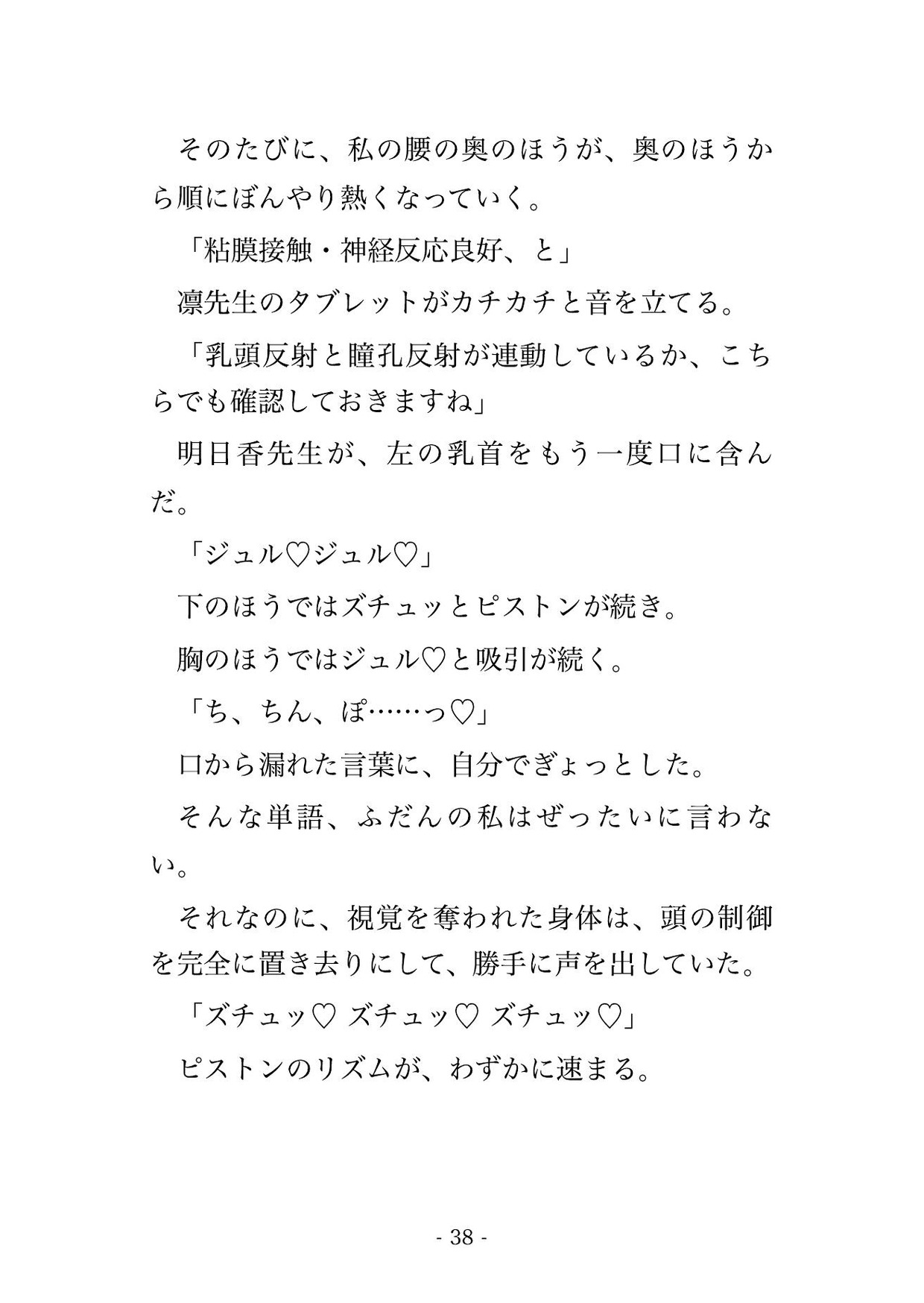 眼科検診で眼科医2人と看護師2人に視力検査と称して目隠しのまま全身を念入りに調べられた末に中出しまでされる♡♡♡