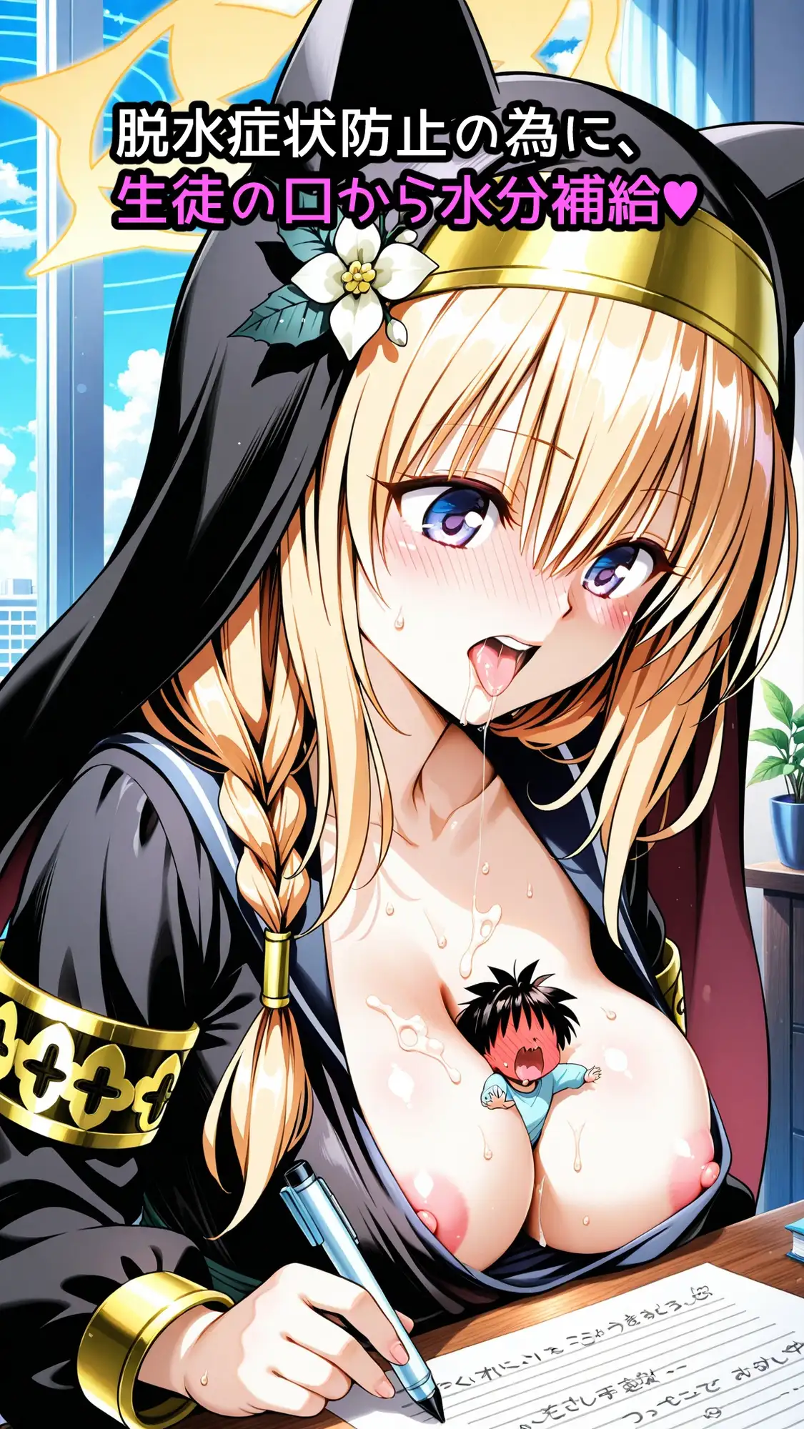 大きな生徒達に囚われて サンプル画像 5