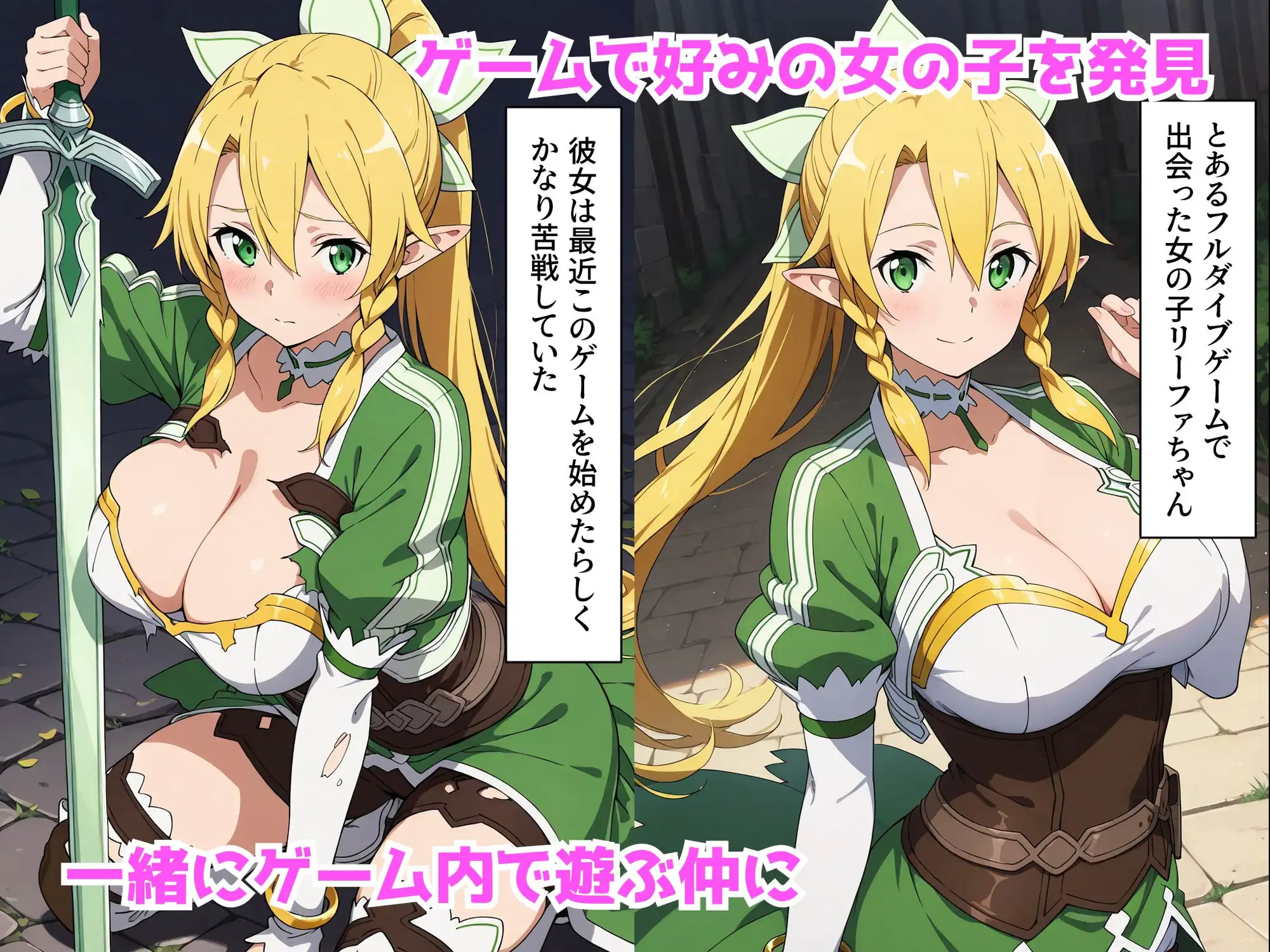 ゲームでもリアルでも犯し尽くされる サンプル画像 2