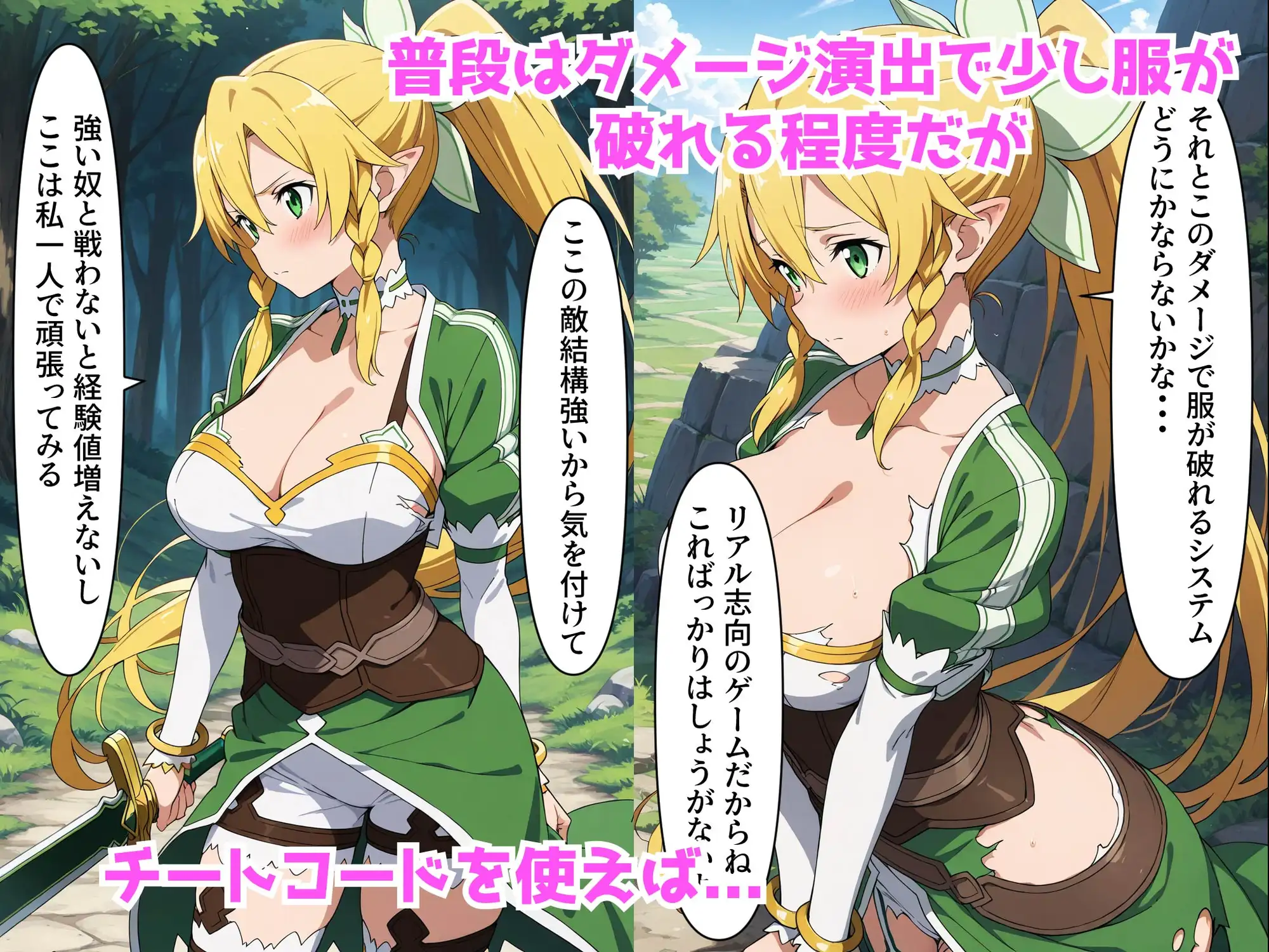 ゲームでもリアルでも犯し尽くされる サンプル画像 3