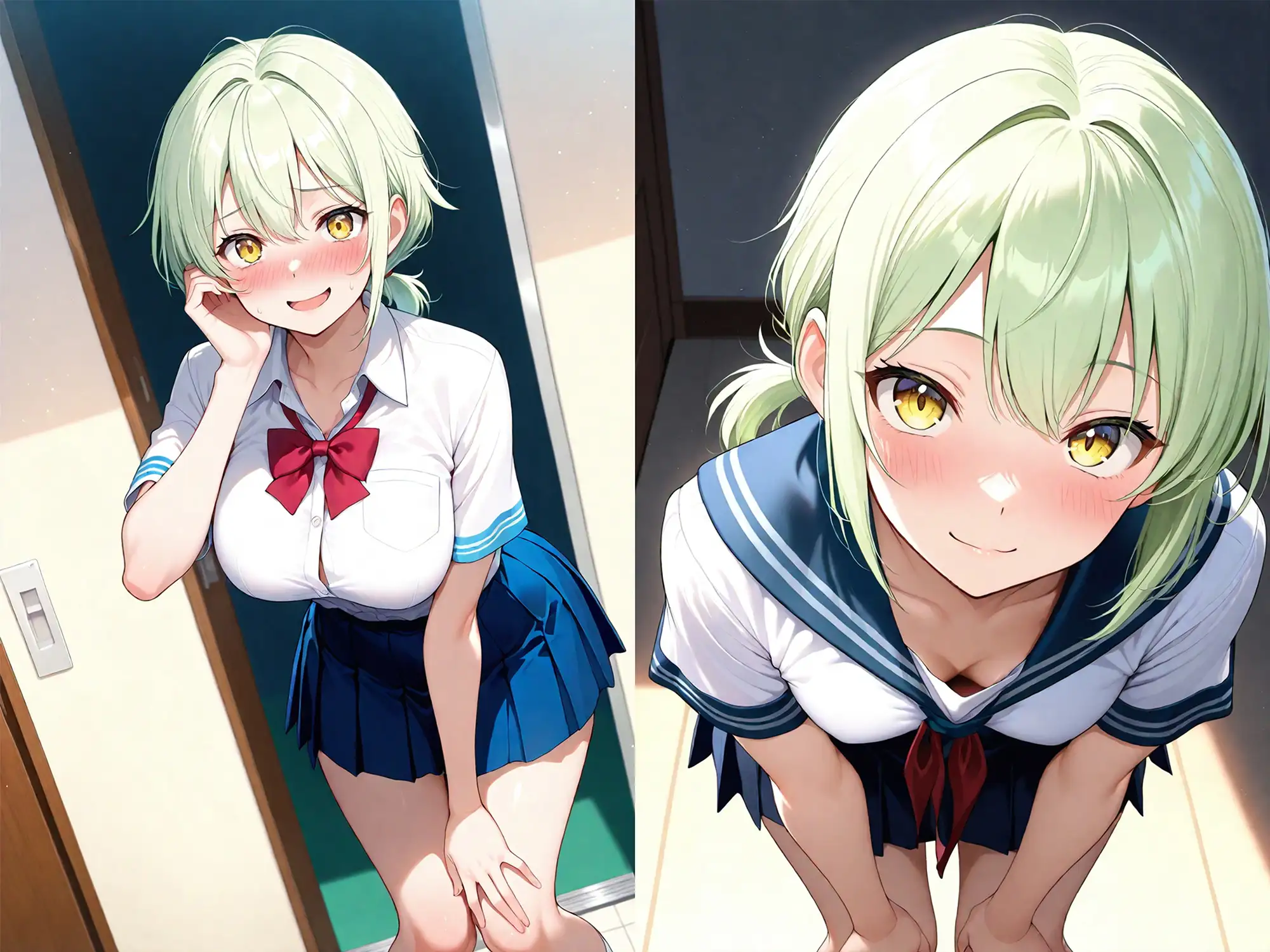 隙だらけの女子校生が絶倫チンポでハメられまくった話 サンプル画像 2