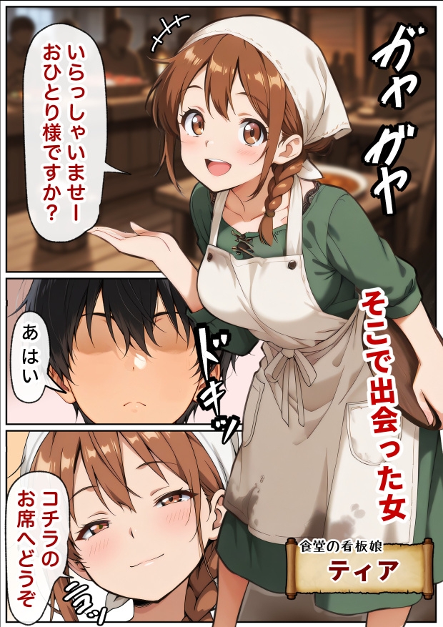 催○アプリはもう卒業！?中世ヨーロッパ風の異世界で正攻法で女を口説く！_2