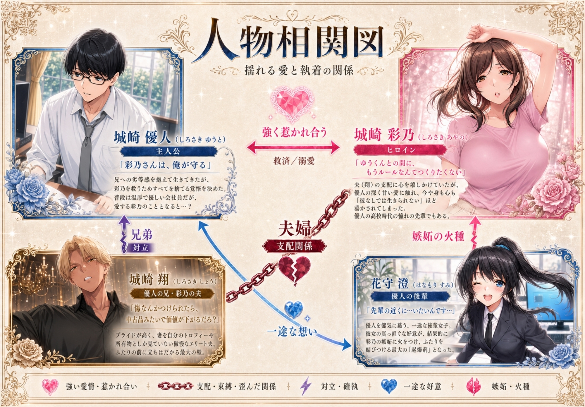 【総集編】兄さん、あなたの妻は…俺が貰います。~鳥かごの中の巨乳清楚義姉が純愛濃厚セックスで「妻の顔」を捨てた全記録~_2