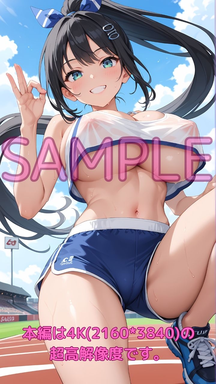 汗まみれ発情巨乳陸上部女子の引き締まったま○こを、俺の秘密のトレーニングで理性崩壊まで中出し!犯しまくり!_2