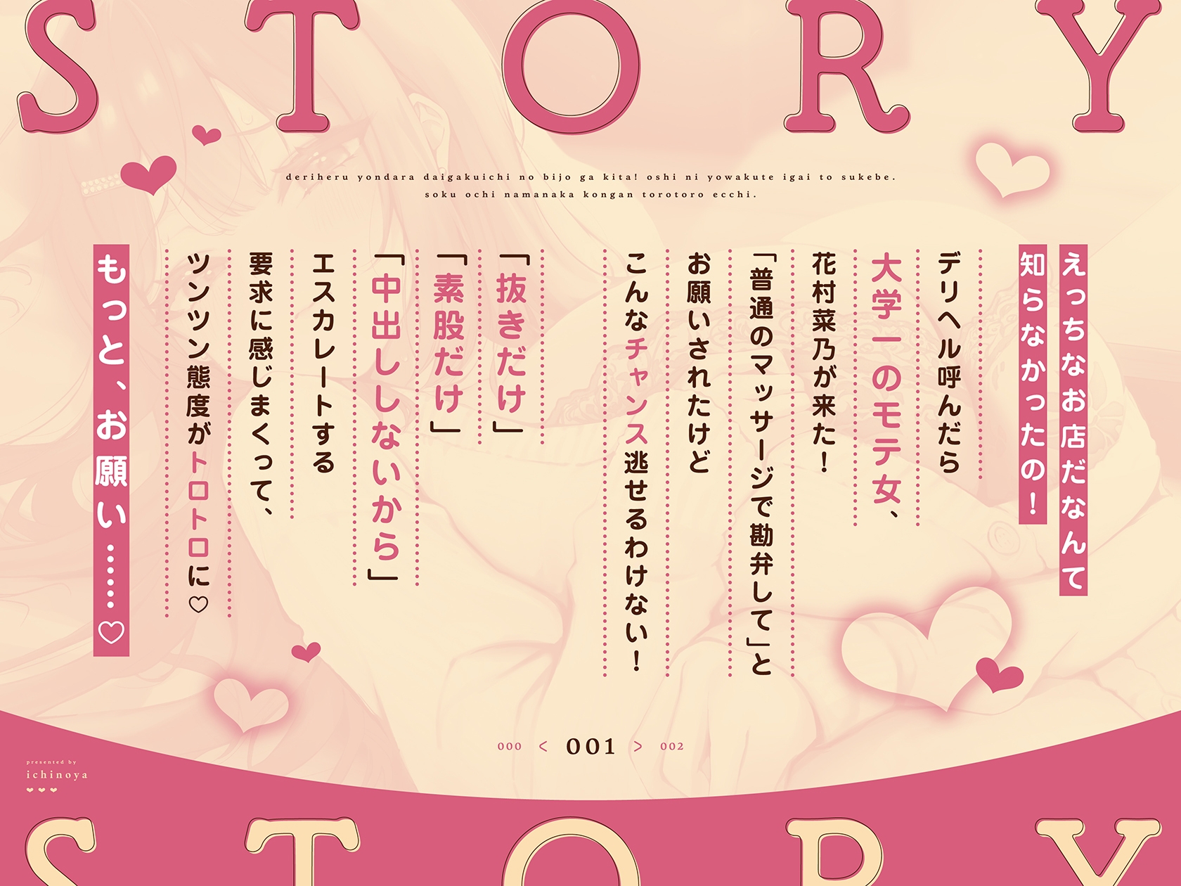 デリヘル呼んだら大学一の美女が来た！押しに弱くて意外とスケベ♡即堕ち生ナカ懇願とろとろえっち_2