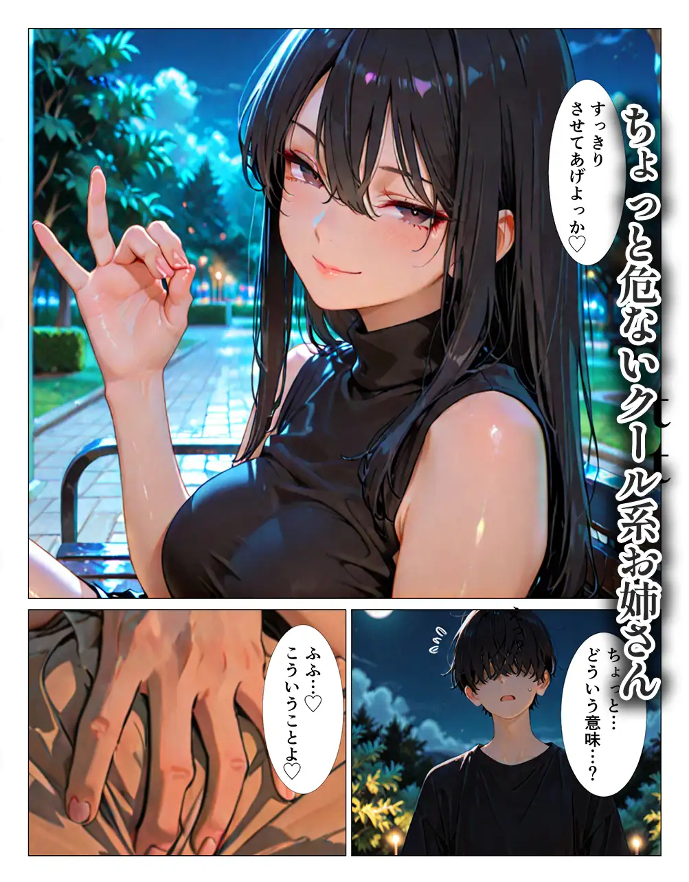 クール系お姉さんにお持ち帰りされた話 サンプル画像 2