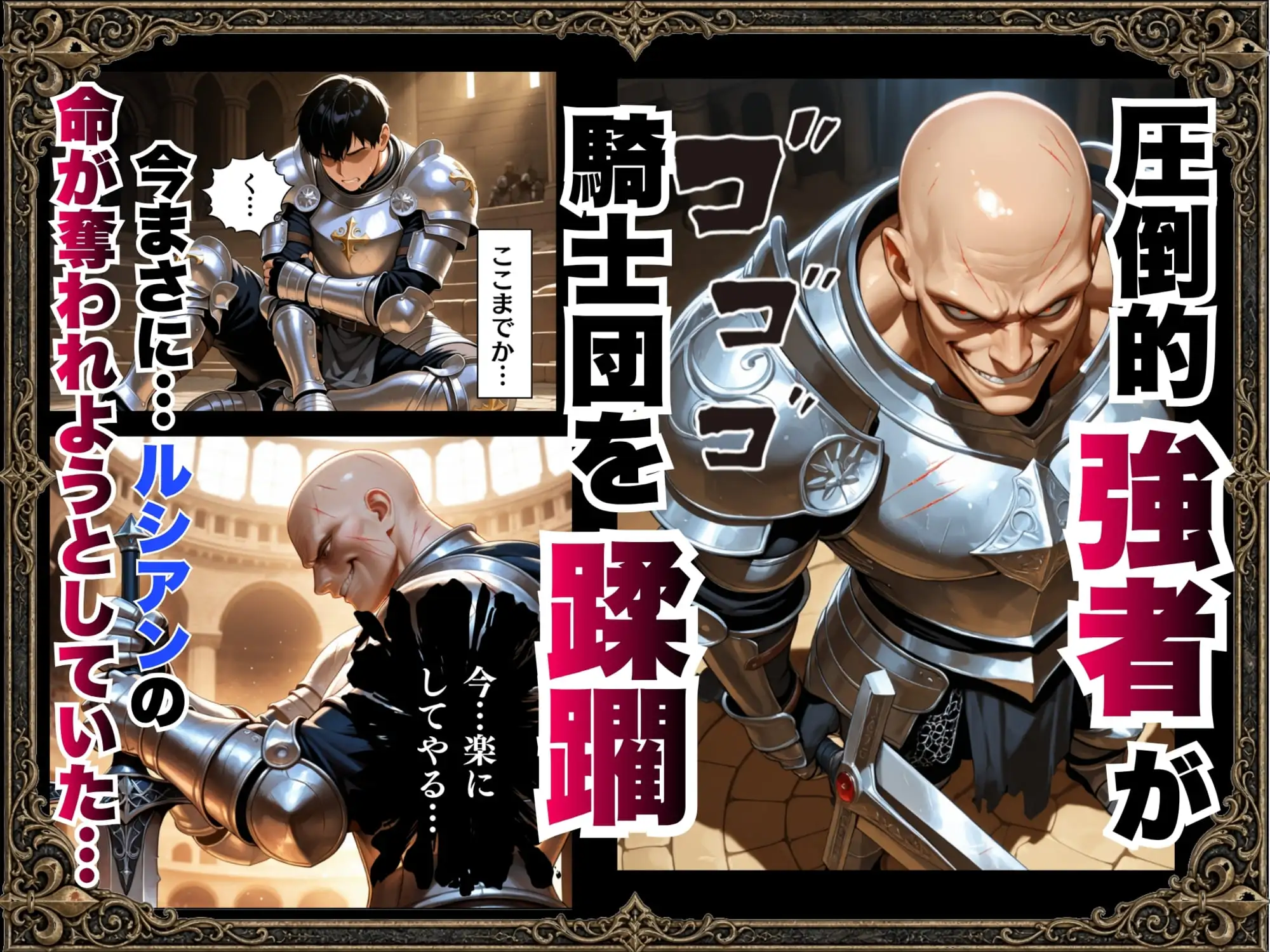 敗北騎士アリス〜メス堕ちNTR〜 サンプル画像 3