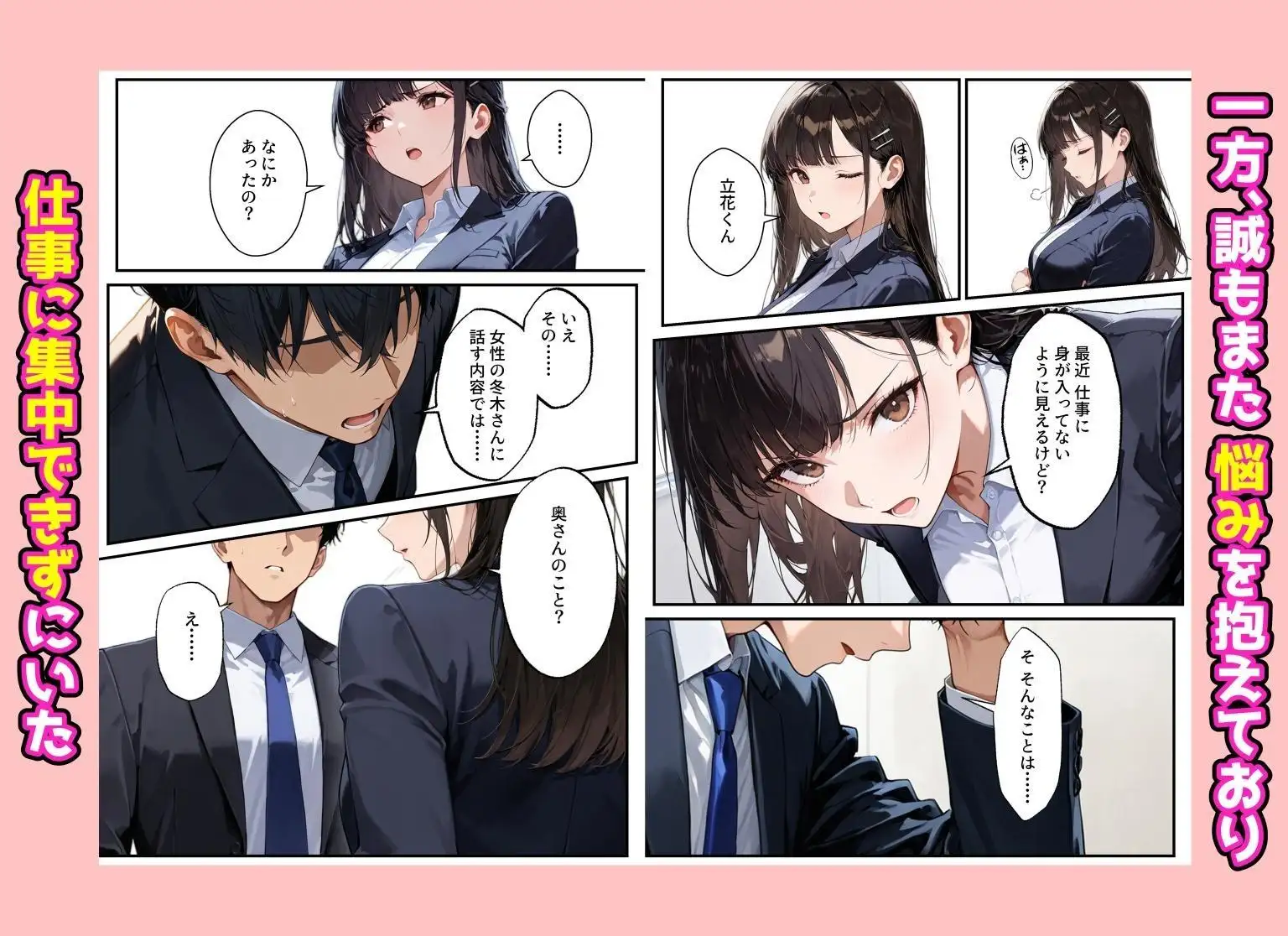 夫を制服で誘惑して、ラブラブなエッチした話 サンプル画像 5