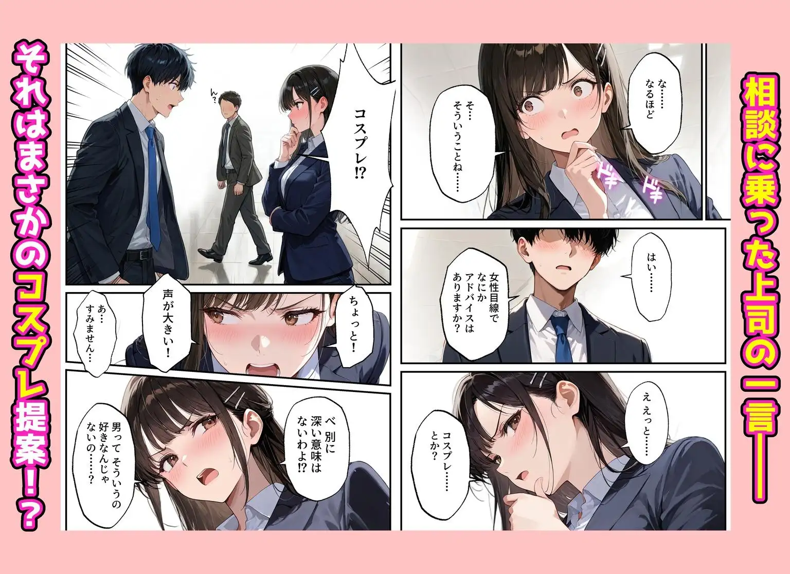夫を制服で誘惑して、ラブラブなエッチした話 サンプル画像 6