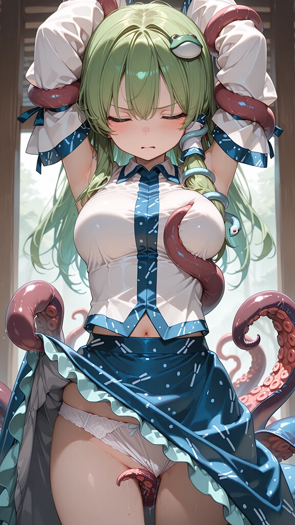 東方触手絵巻東風谷早苗編_1
