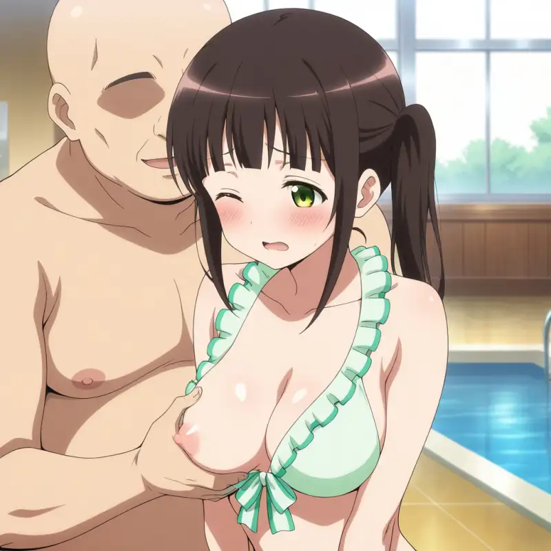 水着少女はオナホですか? サンプル画像 9