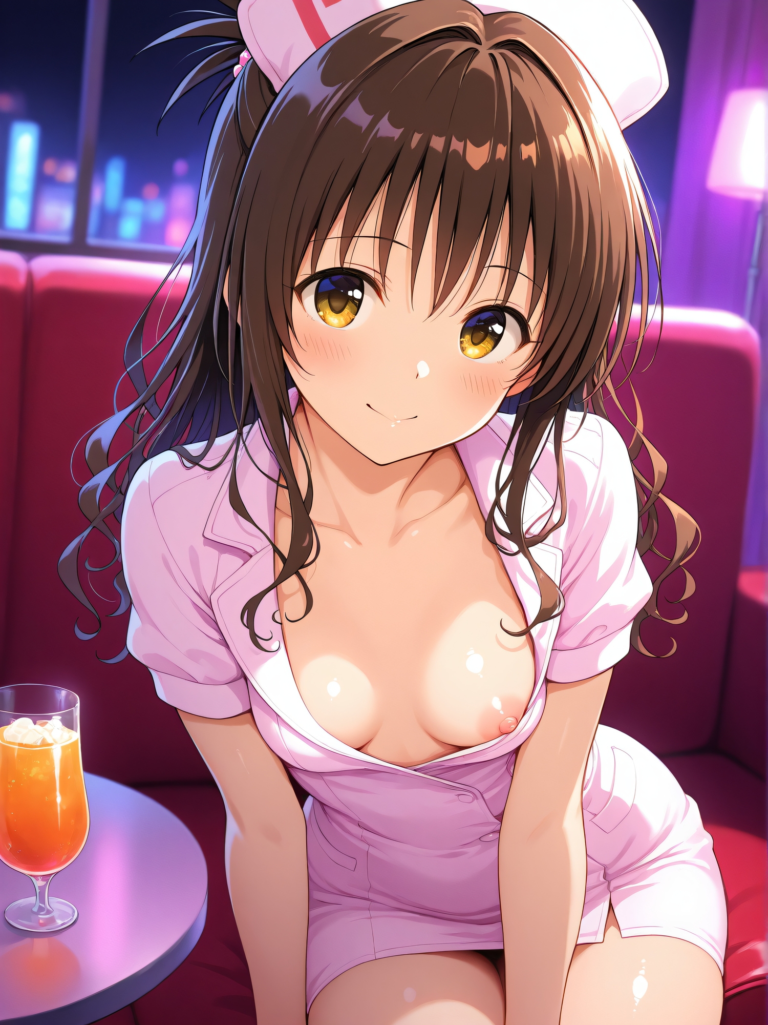 裏ピンサロで大当たり嬢引いた件 ナース服デー！結◯美柑〇〇歳_1