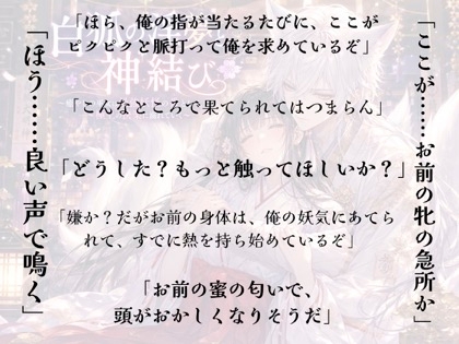 白狐の淫夢と神結び〜癒やしの巫女は最強妖怪の番として、極上の快楽に溺れていく〜 画像1