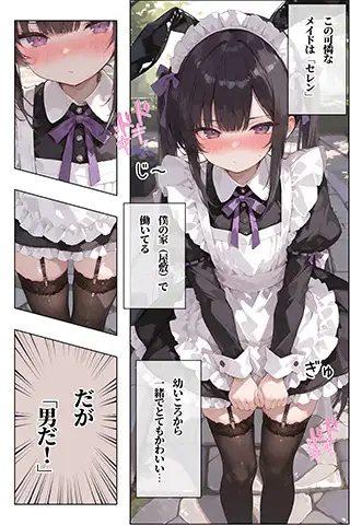 メイド♂？のお仕事〜かわいい男の子にメイド男の娘になってご奉仕してもらうお話〜 サンプル画像 5