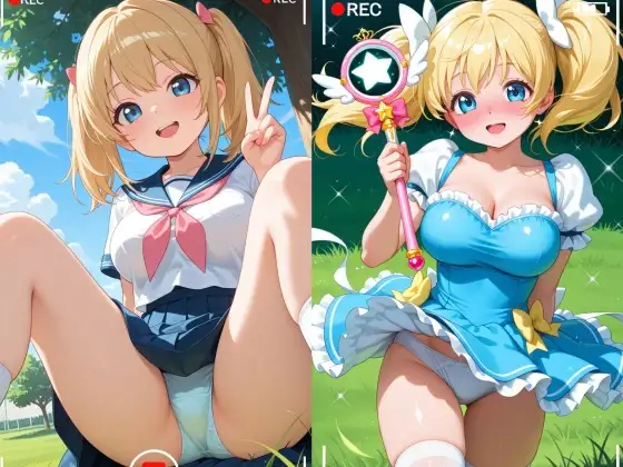 現役JKが撮影会でパンチラを撮られ生涯オカズ化3―魔法少女に変身してご奉仕― ジャケット画像