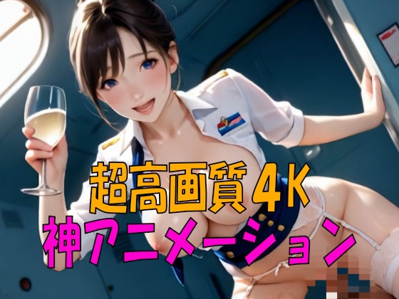 【4K ASMR Video】フライト天国・お客様満足度第一位！オマタデルタ航空の巨乳CA100人の濃厚サービス_5