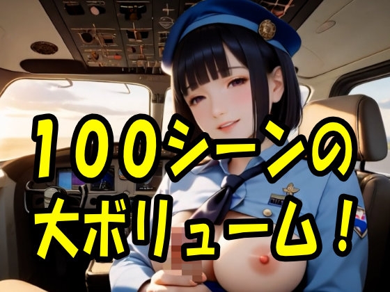 【4K ASMR Video】フライト天国・お客様満足度第一位！オマタデルタ航空の巨乳CA100人の濃厚サービス_9