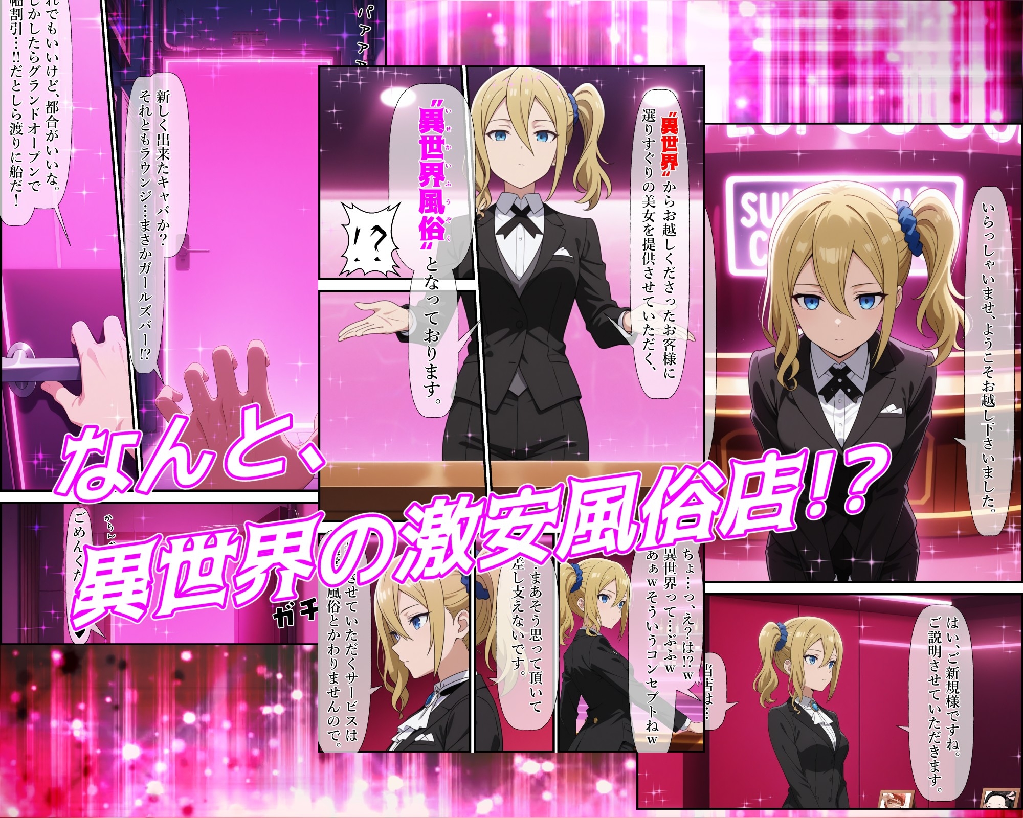 【ガーネット】?異世界風俗~第一章となります（残りのキャラは次章以降登場『異世界・風俗』3