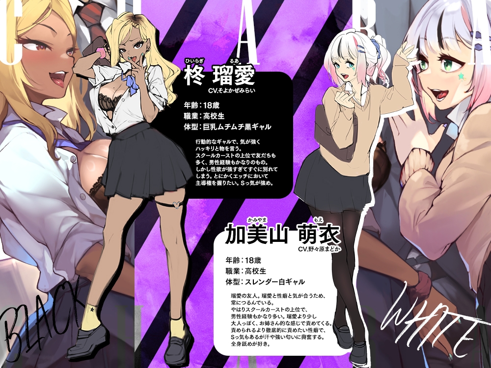 【2026年07月05日迄限定】黒ギャルと白ギャルが俺を監禁して、あんなことやこんなことを試してくる！_3