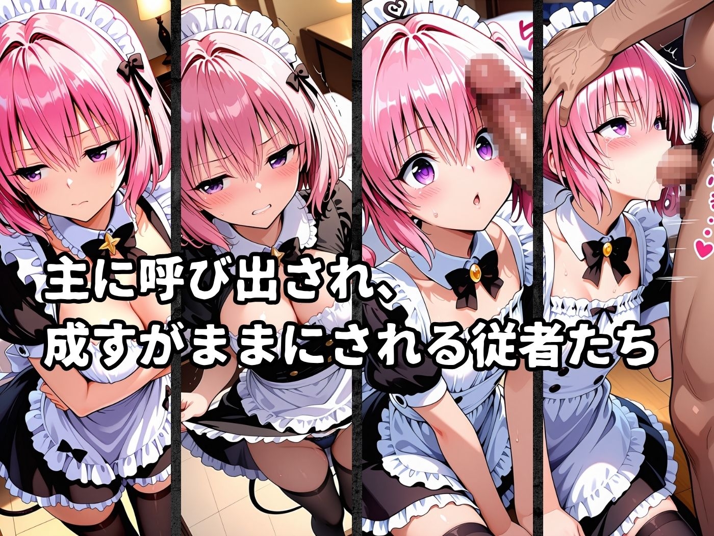 絶対従属誓約書 ～堕ちゆく従者たちの奉仕録～【モ〇&ナ〇編】 thumbnail 3