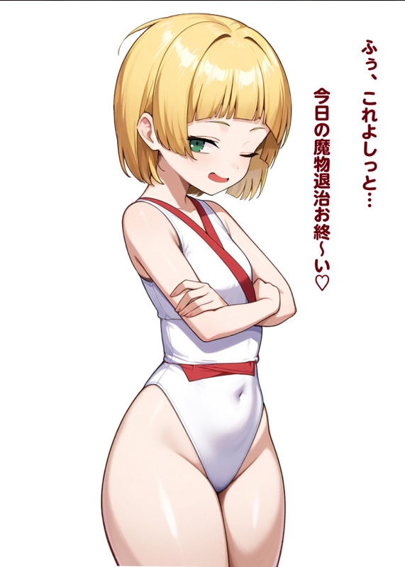 男の娘対魔師丸呑み完全敗北 画像1