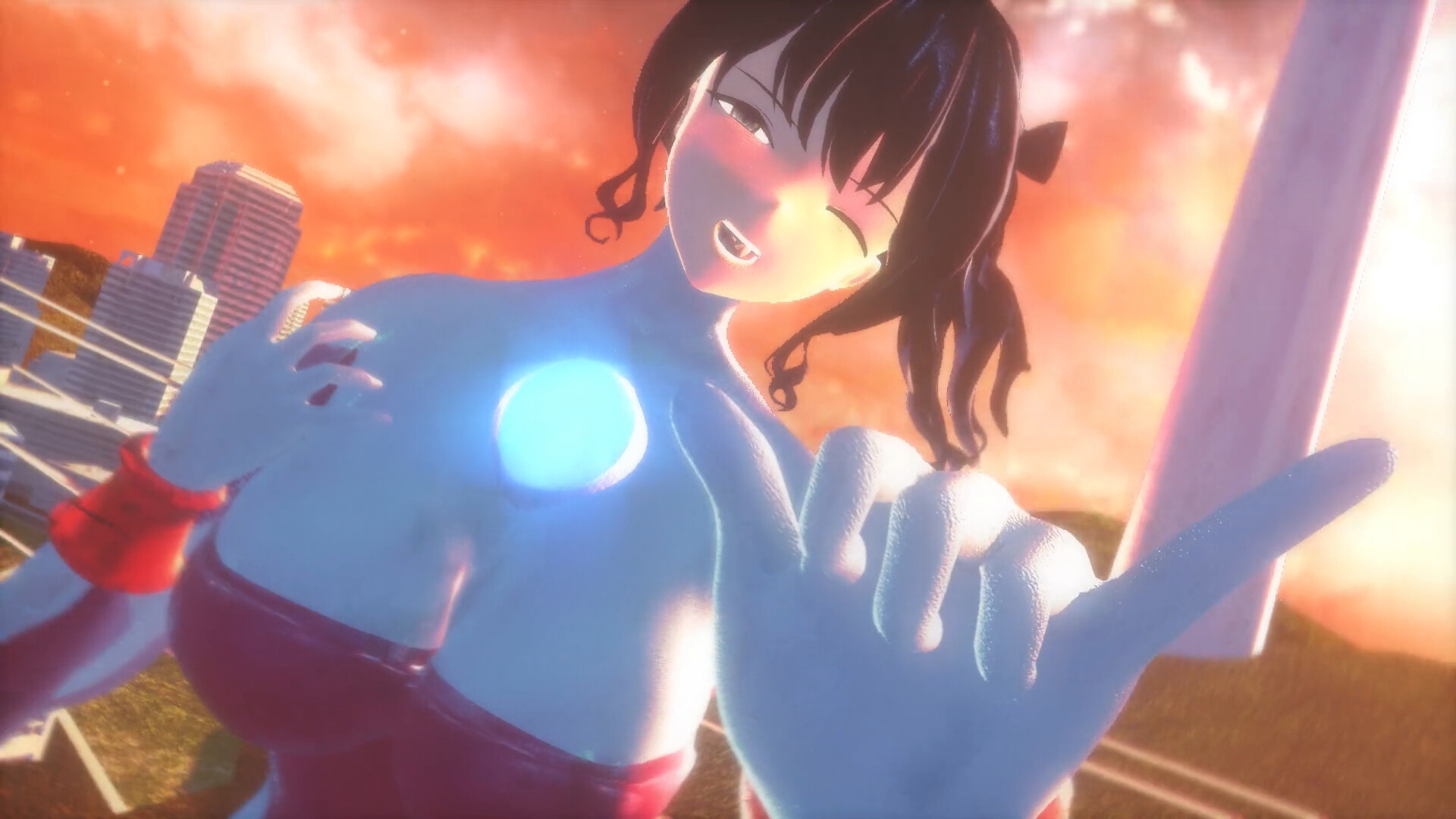 【揺れる！苦しむ！喘ぐ！ボイス音声付き動画付属】ウルティメイトスピカ2 電撃怪獣との苦闘！電気攻め拘束敗北編！ 画像1