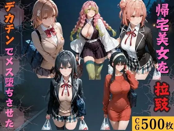 帰宅美女を拉致デカチンでメス堕ちさせた ジャケット画像
