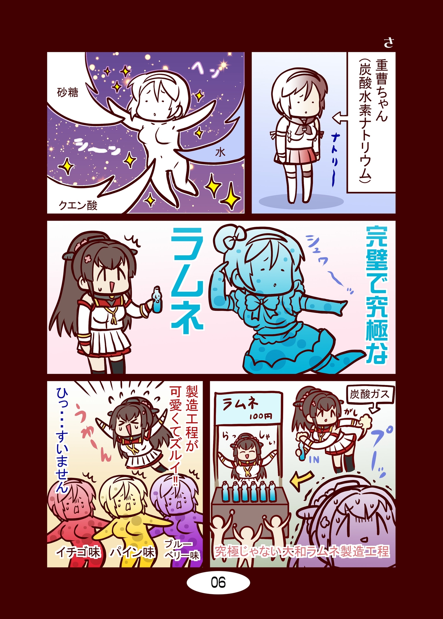 頭身が低い艦娘漫画フルカラー3 画像2