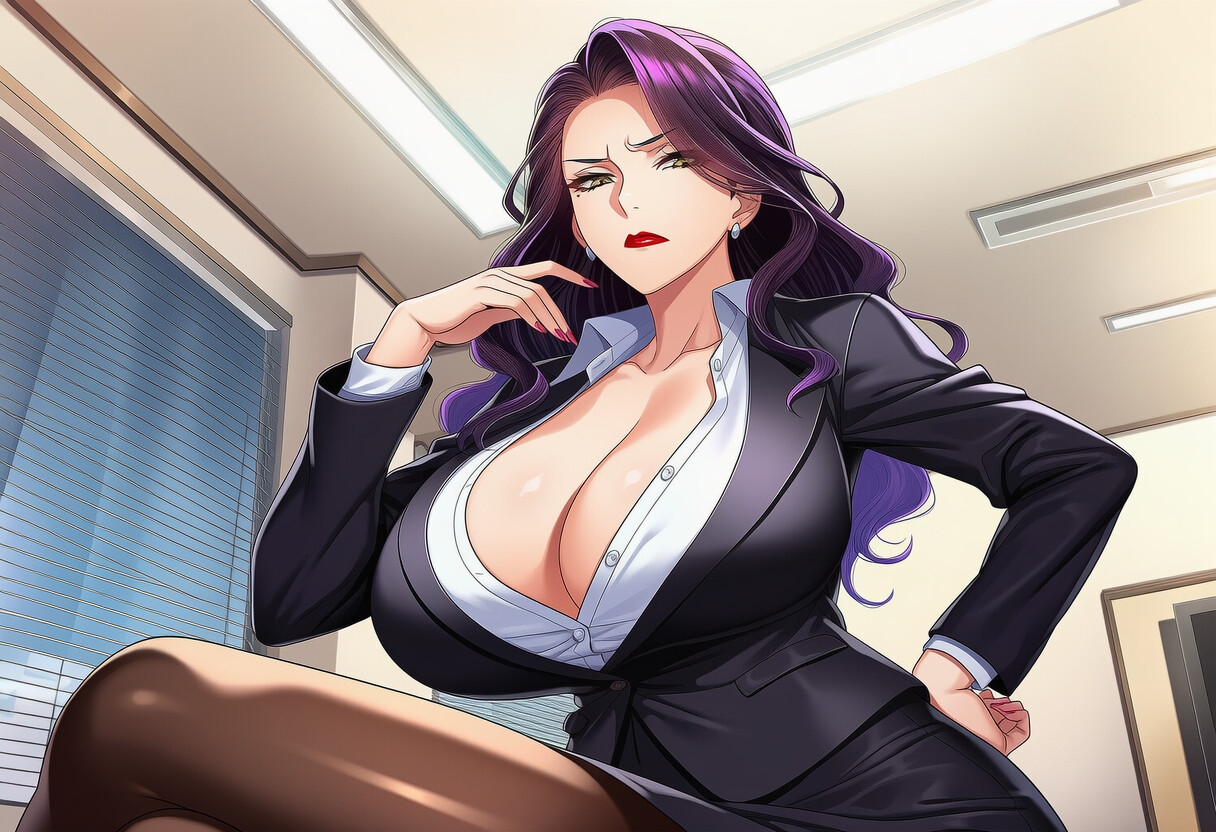 【イラスト10枚付き】使えないダメ社員を会社ぐるみの逆セクハラで辞職させようとするAI音声作品【足コキ乳首責め】 画像3
