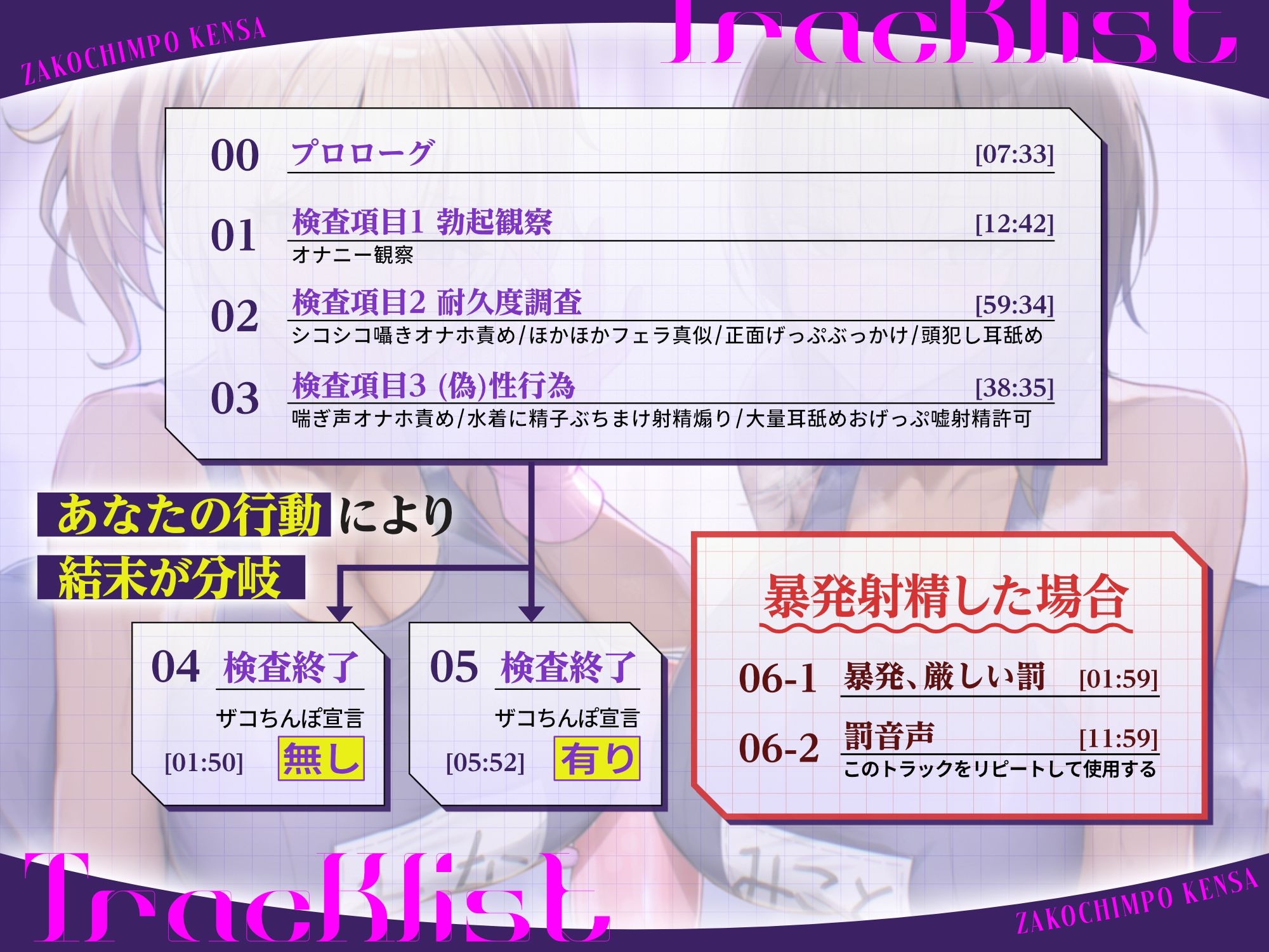 【密着おげっぷ×オナホ嘘えっち】ザコちんぽ検査 きっついオナホ耐久責め×耳舐めおげっぷ大量(偽)性行為で射精するなマゾ 画像4