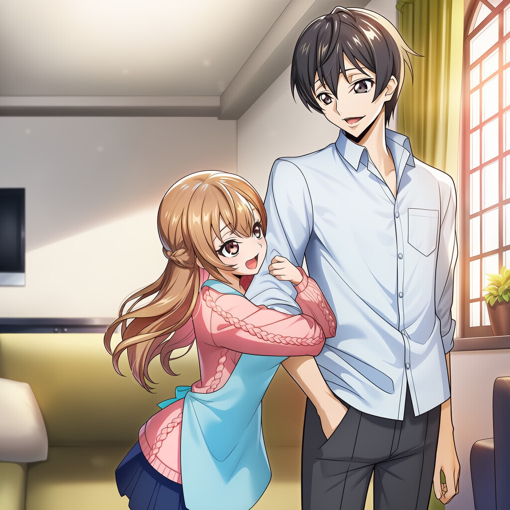 妹と成長期ごっこいつでも成長してあげる長女_アイ編_2