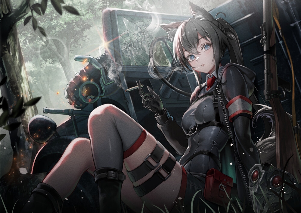 [ケモミミ❎特殊部隊❎喫煙純愛]ケモミミ戦記 Phantom Lost 〜存在しない彼女と貴方の暇潰し〜 画像1