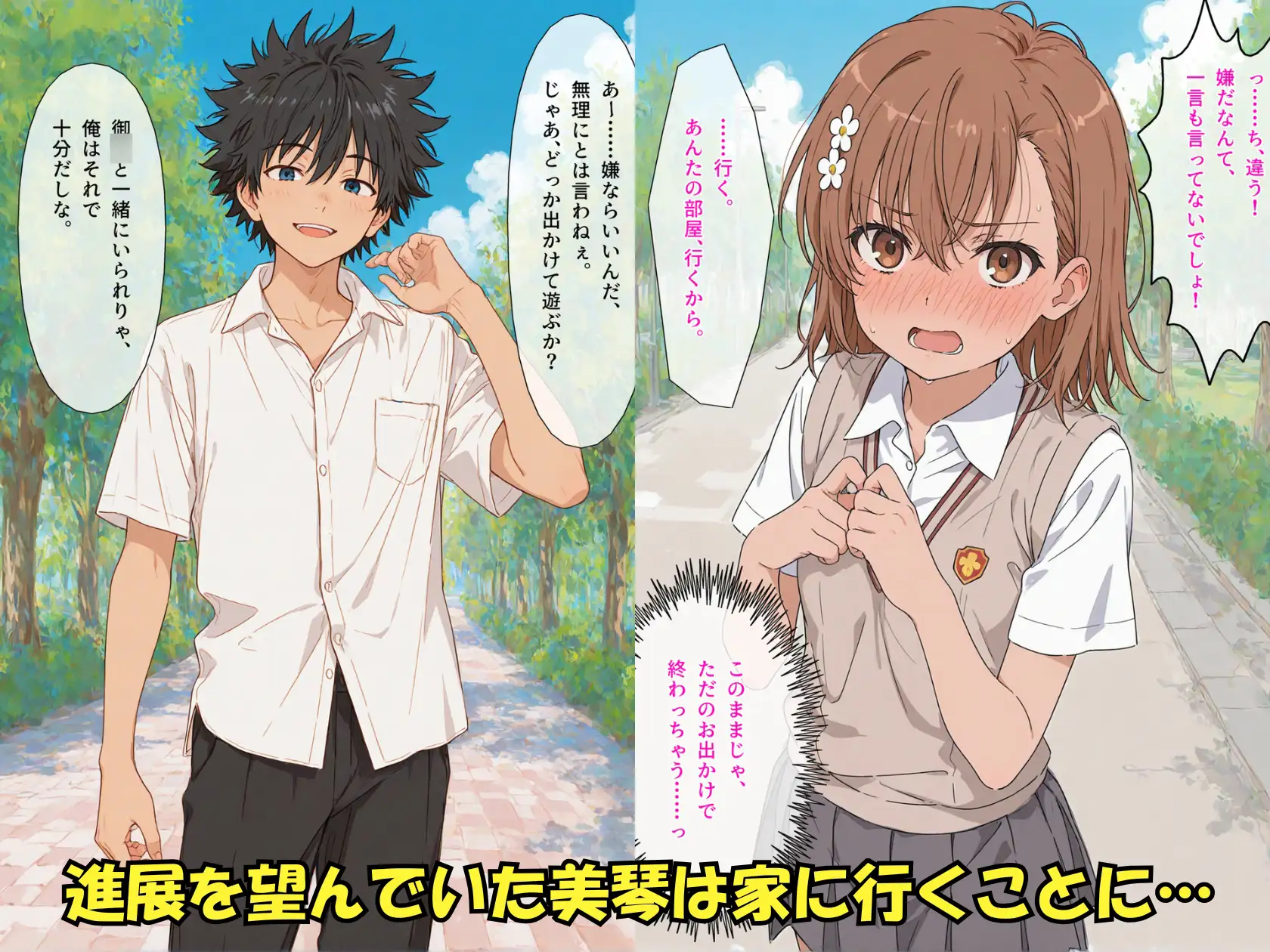 とある美琴の放課後 サンプル画像 2