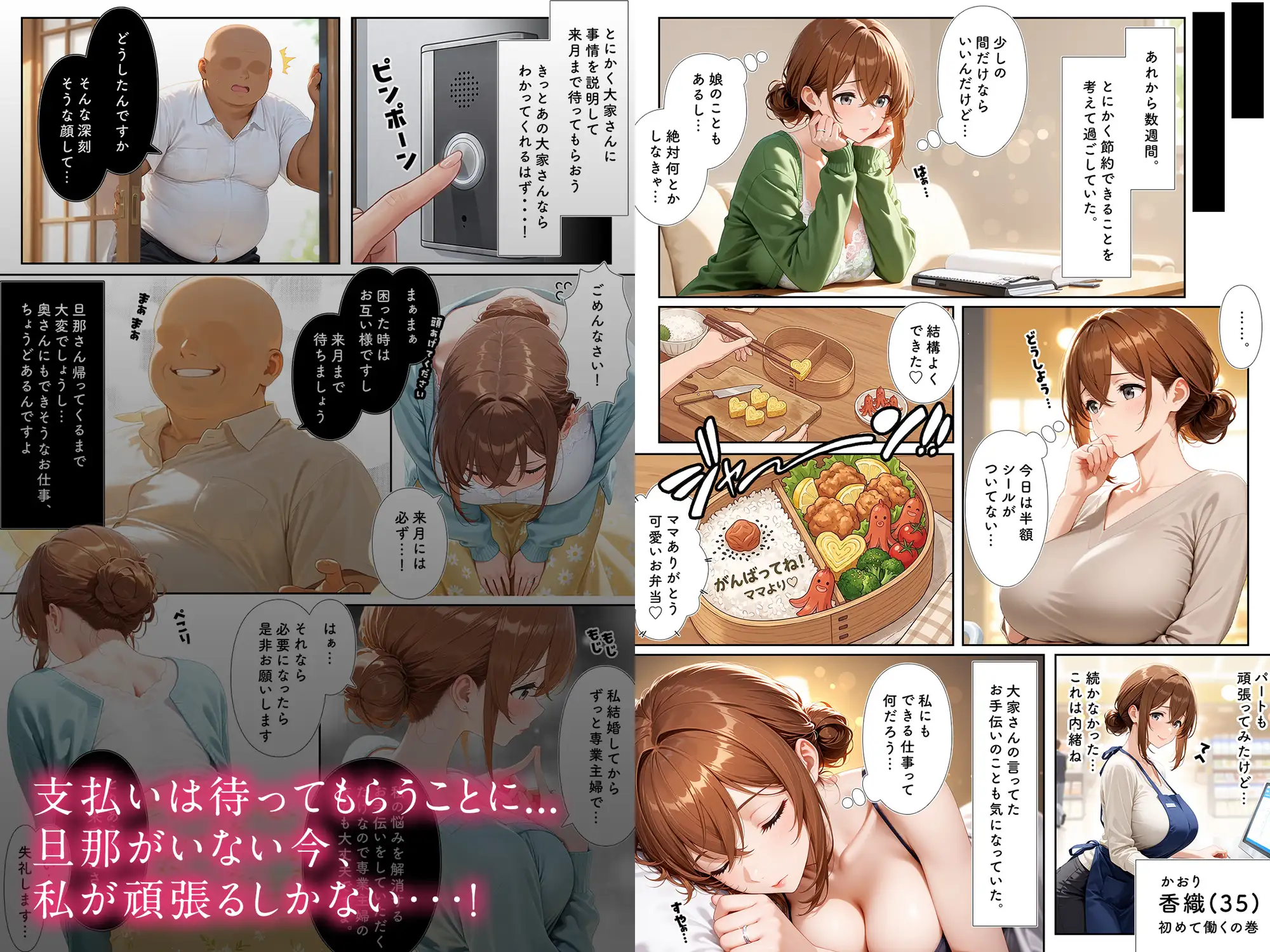 店子の人妻は雌になる サンプル画像 3