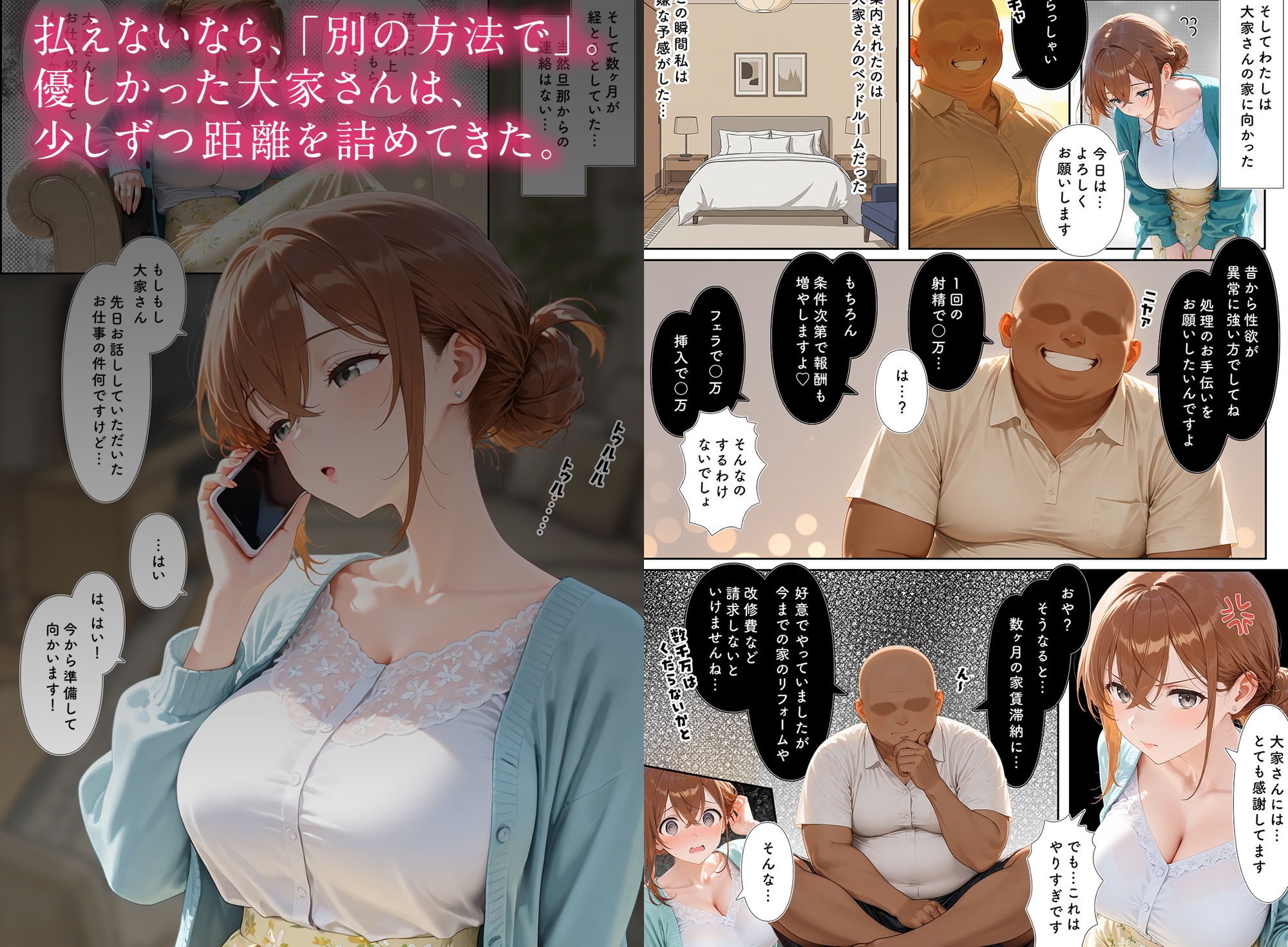 店子の人妻は雌になる_4