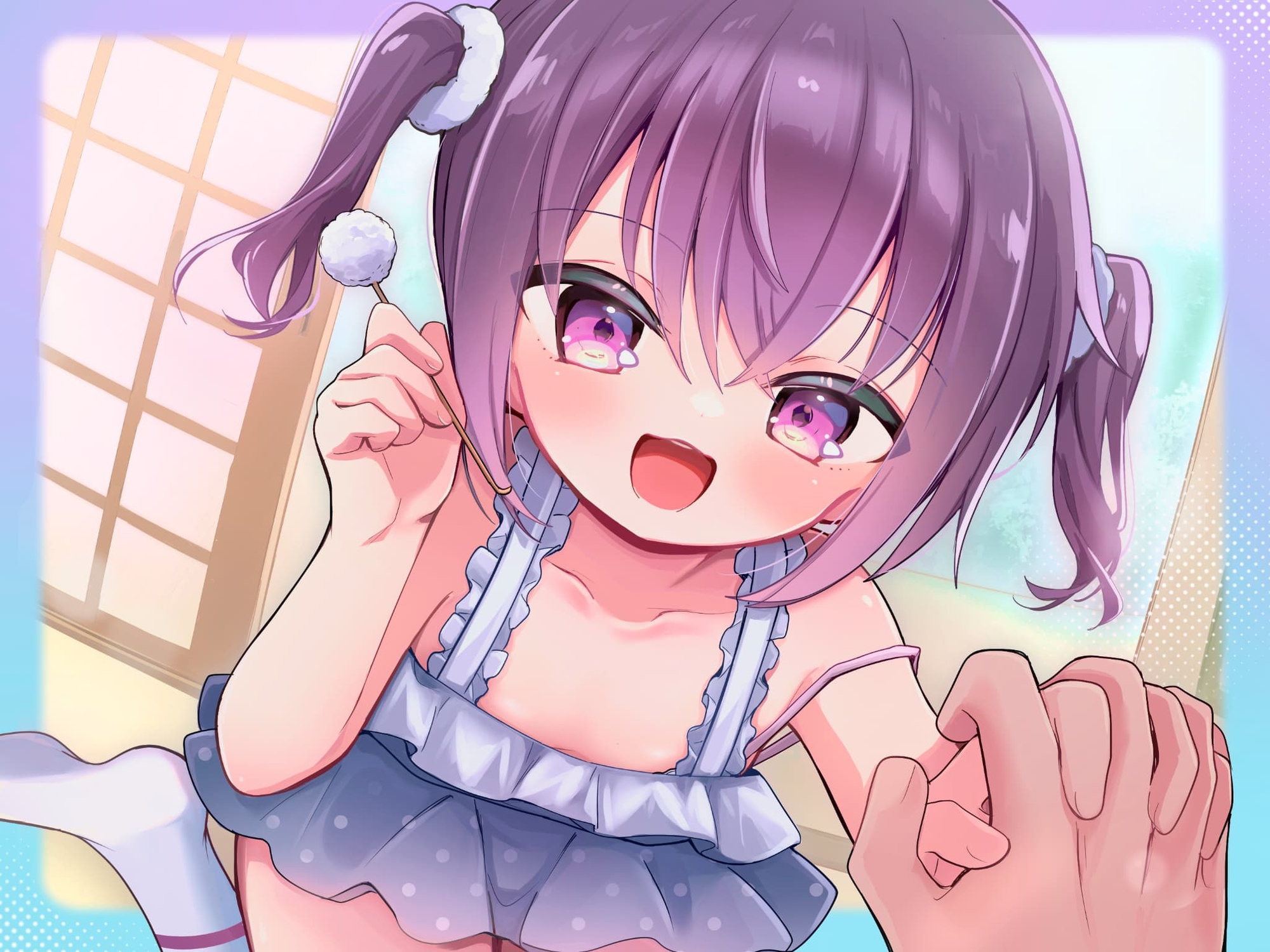 【添い寝密着❎混浴シャンプー❎耳かき】小悪魔♡義妹と…ふたりきり♡和室・お祭り・お風呂で…どきどき温泉旅行♡【好きって言ったら負けゲーム♡】 画像8