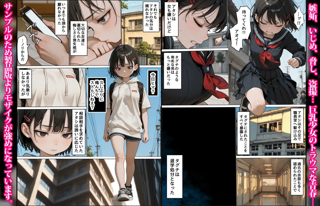 女嫌いのアオイちゃん~男友達の裏切りで恐い人たちに輪される巨乳美少女~