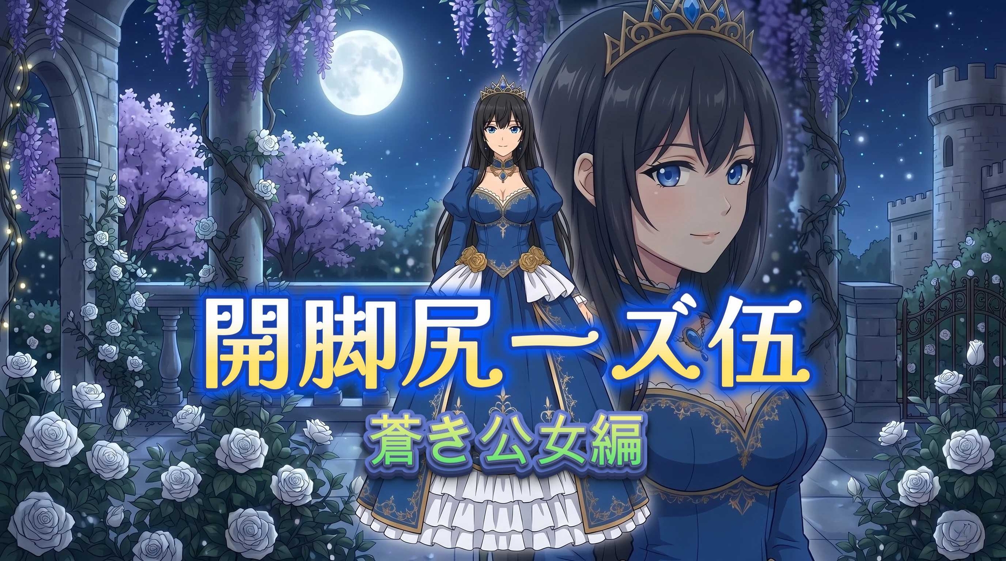 開脚尻ーズ伍(蒼き公女編) 画像1