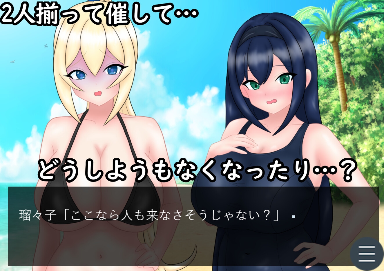 あの娘もうんこしたい! for 水着×海 画像2