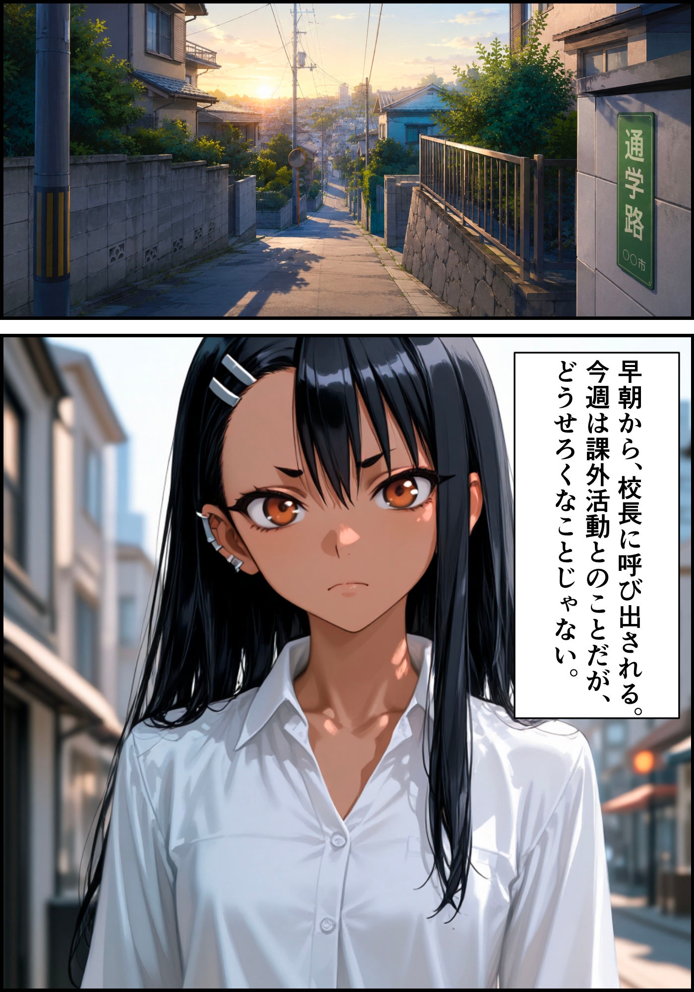 [漫画仕立て]センパイを守るために校長に抱かれてます 第四話_1