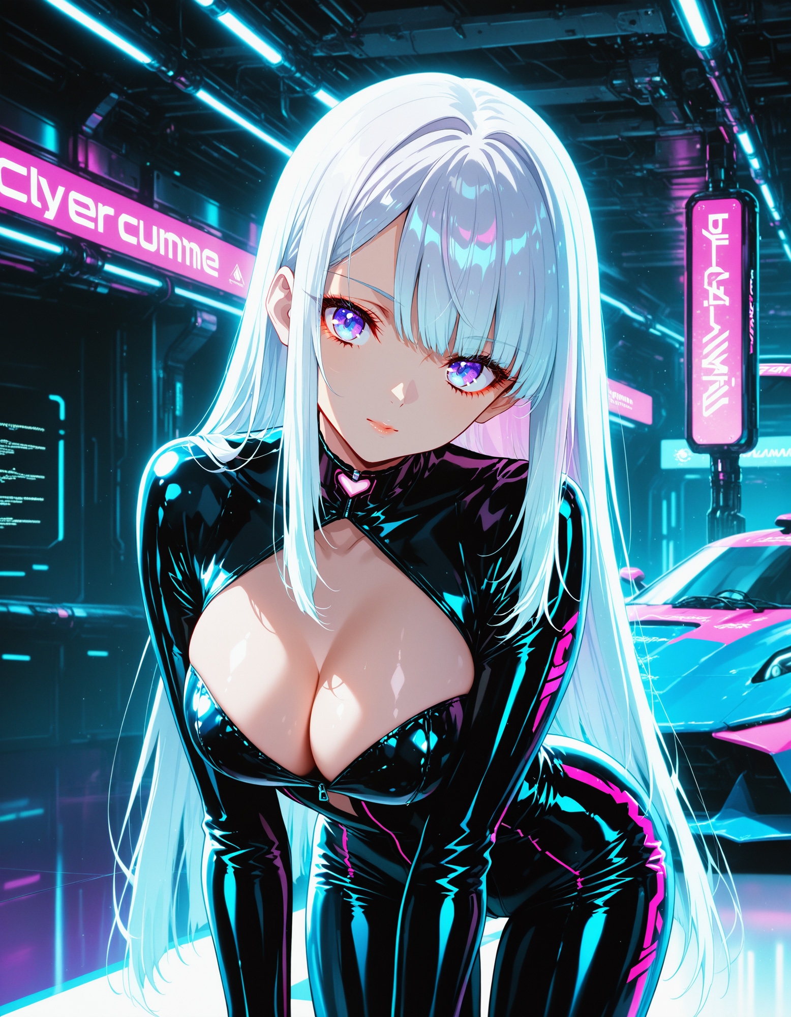 Cyberpunk RQ / 光沢ラテックス女王 Vol.3 - Midnight Podium 画像2