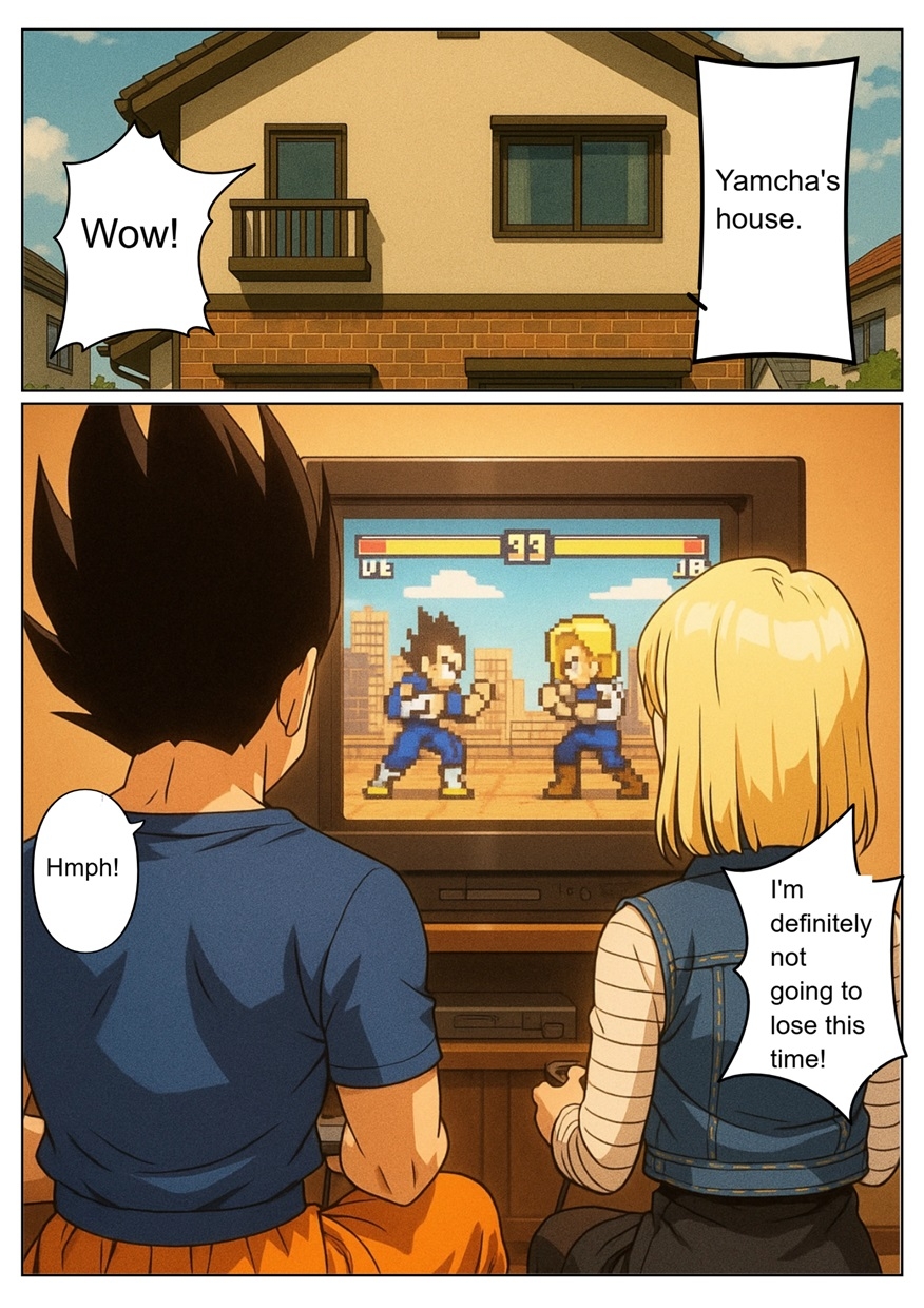 [NTR Manga] Axdroid18 is seduced by a Saiyan during a brief time alone with him while drinking. She continues to have sex with …. [Veggie18Lewd] sample 1