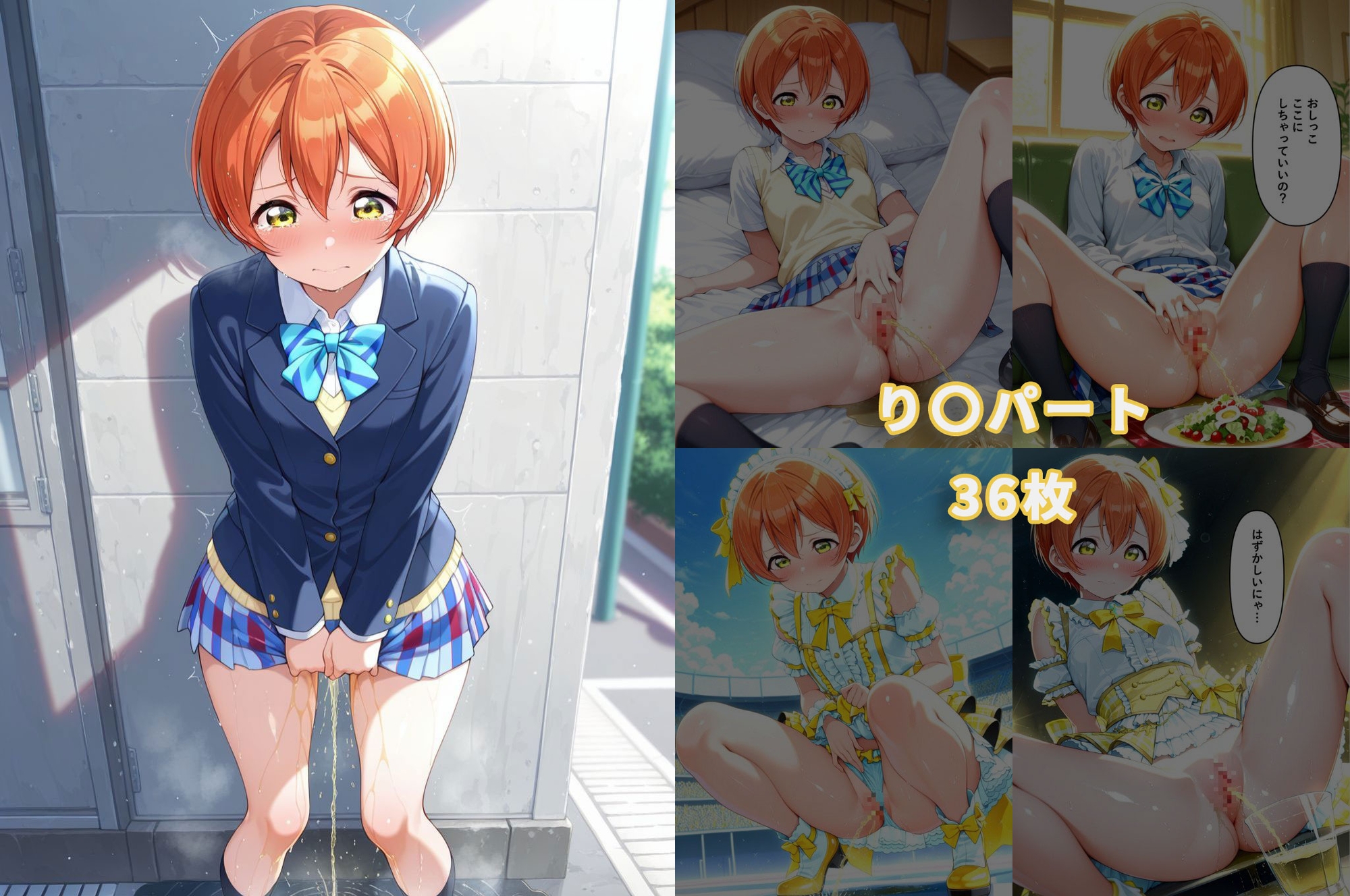 おしがまヒロイン(ラブラ〇ブ！〇