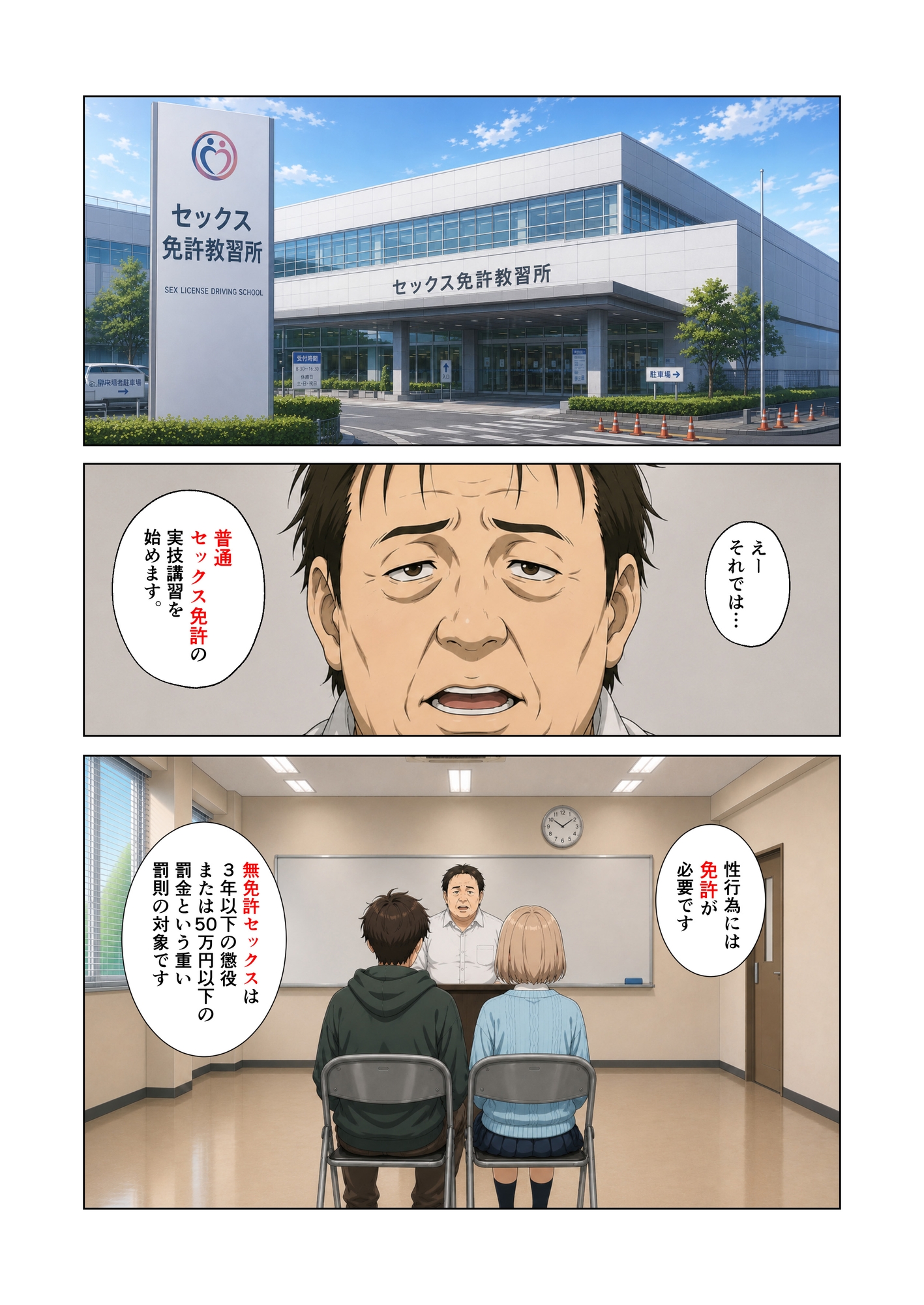 セックス免許教習所_2